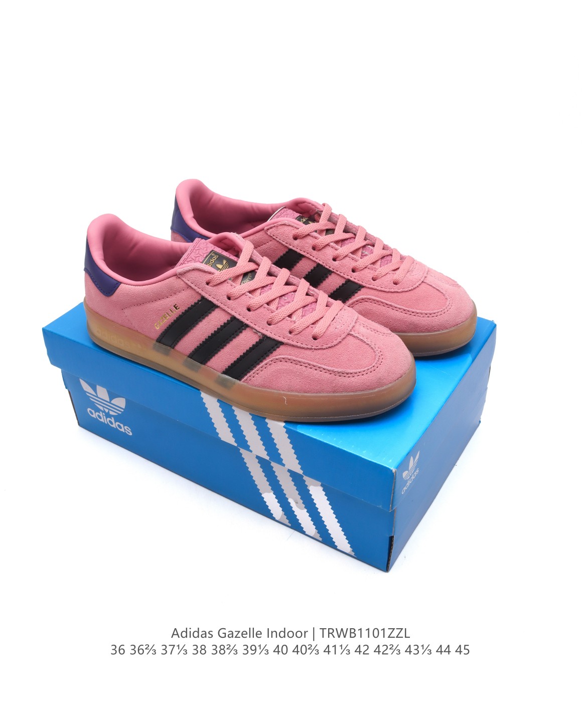 🈴💰150
阿迪达斯 Adidas Originals Gazelle Indoor复古三叶草防滑透明橡胶板鞋经典运动鞋。这款经典鞋,忠于原版设计,缀撞色三条纹和鞋跟饰片。采用柔软皮鞋面,穿着舒适,搭配生胶外底,风格复古。用不同材料制作这款修长复古的从1970年代开始就很受欢迎的网球鞋。Gazelle Indoor拥有包边更宽的T字型鞋头,Gazelle开始将皮革材质引入训练鞋设计之中,从而减轻了运动员双脚的负担。当年这一改动也是为了更好的保护运动员的前掌,以及Gucci x Adidas Gazelle 系列就是以该鞋型为蓝本打造。• 常规型剪裁• 系带设计• 皮革鞋面• 织物衬里;生胶全包大底• 舒适OrthoLite®鞋垫• 脚感舒适。
货号:IG1643
码数:36-45含半码
编码:TRWB1101ZZL