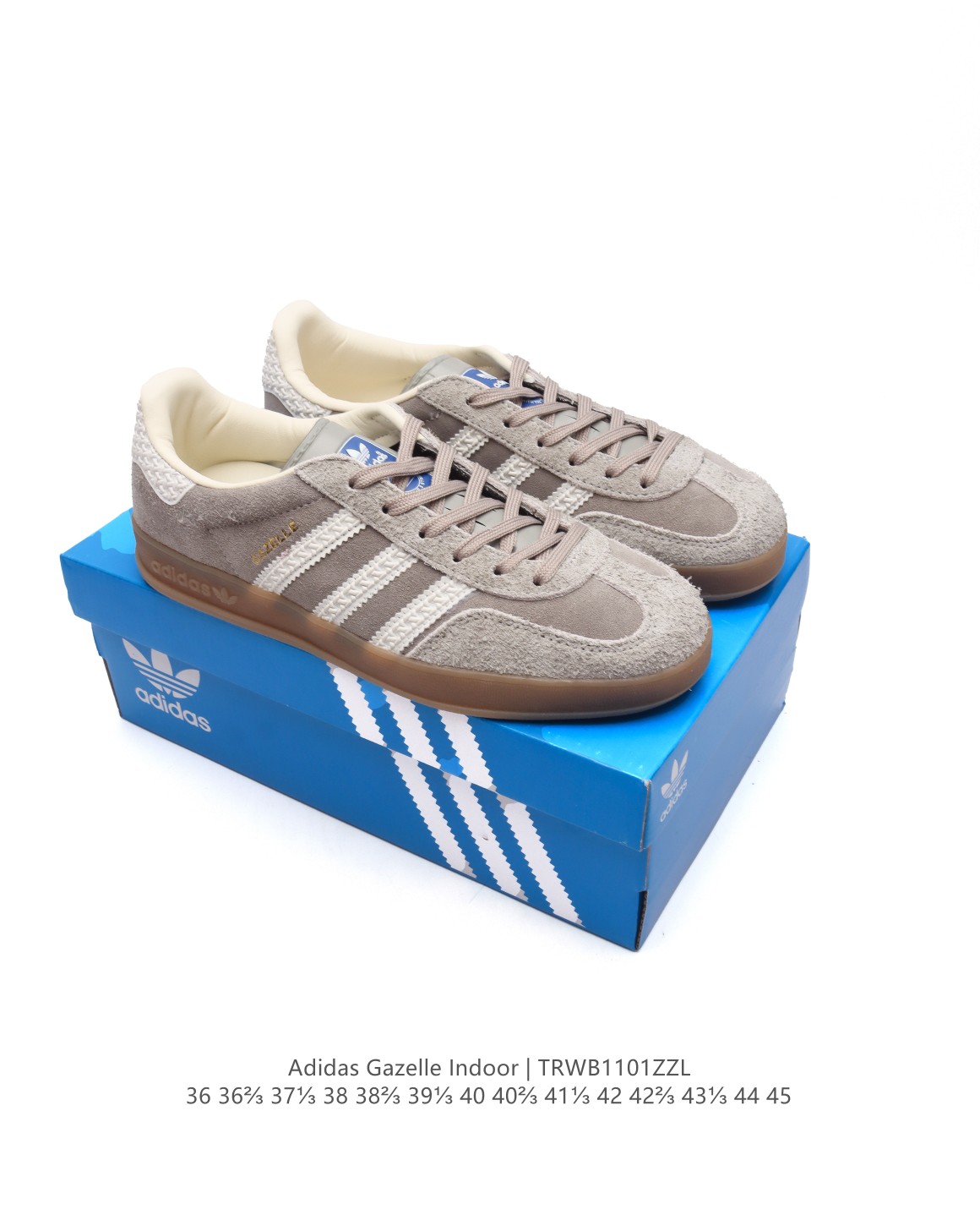 🈴💰150
阿迪达斯 Adidas Originals Gazelle Indoor复古三叶草防滑透明橡胶板鞋经典运动鞋。这款经典鞋,忠于原版设计,缀撞色三条纹和鞋跟饰片。采用柔软皮鞋面,穿着舒适,搭配生胶外底,风格复古。用不同材料制作这款修长复古的从1970年代开始就很受欢迎的网球鞋。Gazelle Indoor拥有包边更宽的T字型鞋头,Gazelle开始将皮革材质引入训练鞋设计之中,从而减轻了运动员双脚的负担。当年这一改动也是为了更好的保护运动员的前掌,以及Gucci x Adidas Gazelle 系列就是以该鞋型为蓝本打造。• 常规型剪裁• 系带设计• 皮革鞋面• 织物衬里;生胶全包大底• 舒适OrthoLite®鞋垫• 脚感舒适。
货号:IG1643
码数:36-45含半码
编码:TRWB1101ZZL
