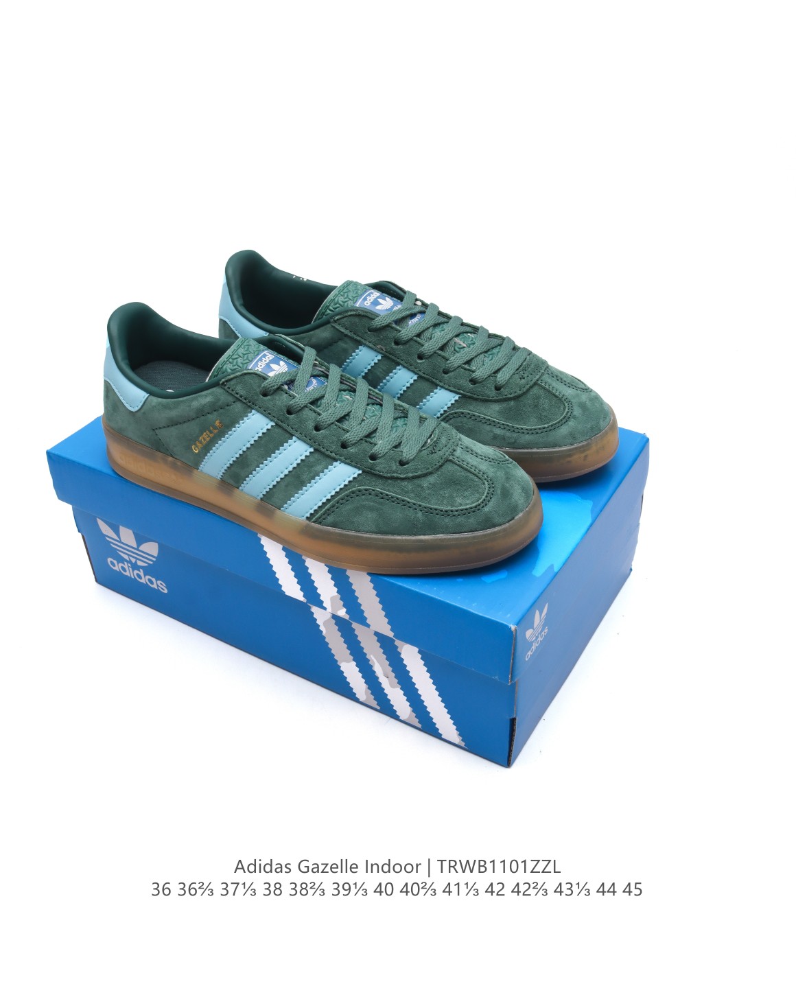 🈴💰150
阿迪达斯 Adidas Originals Gazelle Indoor复古三叶草防滑透明橡胶板鞋经典运动鞋。这款经典鞋,忠于原版设计,缀撞色三条纹和鞋跟饰片。采用柔软皮鞋面,穿着舒适,搭配生胶外底,风格复古。用不同材料制作这款修长复古的从1970年代开始就很受欢迎的网球鞋。Gazelle Indoor拥有包边更宽的T字型鞋头,Gazelle开始将皮革材质引入训练鞋设计之中,从而减轻了运动员双脚的负担。当年这一改动也是为了更好的保护运动员的前掌,以及Gucci x Adidas Gazelle 系列就是以该鞋型为蓝本打造。• 常规型剪裁• 系带设计• 皮革鞋面• 织物衬里;生胶全包大底• 舒适OrthoLite®鞋垫• 脚感舒适。
货号:IG1643
码数:36-45含半码
编码:TRWB1101ZZL
