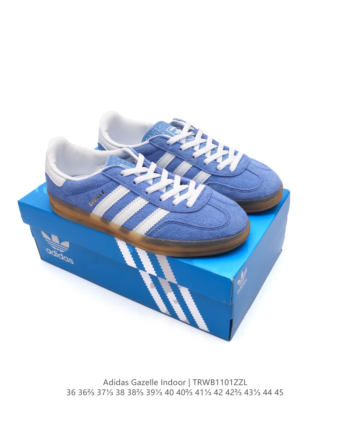 🈴💰150
阿迪达斯 Adidas Originals Gazelle Indoor复古三叶草防滑透明橡胶板鞋经典运动鞋。这款经典鞋,忠于原版设计,缀撞色三条纹和鞋跟饰片。采用柔软皮鞋面,穿着舒适,搭配生胶外底,风格复古。用不同材料制作这款修长复古的从1970年代开始就很受欢迎的网球鞋。Gazelle Indoor拥有包边更宽的T字型鞋头,Gazelle开始将皮革材质引入训练鞋设计之中,从而减轻了运动员双脚的负担。当年这一改动也是为了更好的保护运动员的前掌,以及Gucci x Adidas Gazelle 系列就是以该鞋型为蓝本打造。• 常规型剪裁• 系带设计• 皮革鞋面• 织物衬里;生胶全包大底• 舒适OrthoLite®鞋垫• 脚感舒适。
货号:IG1643
码数:36-45含半码
编码:TRWB1101ZZL