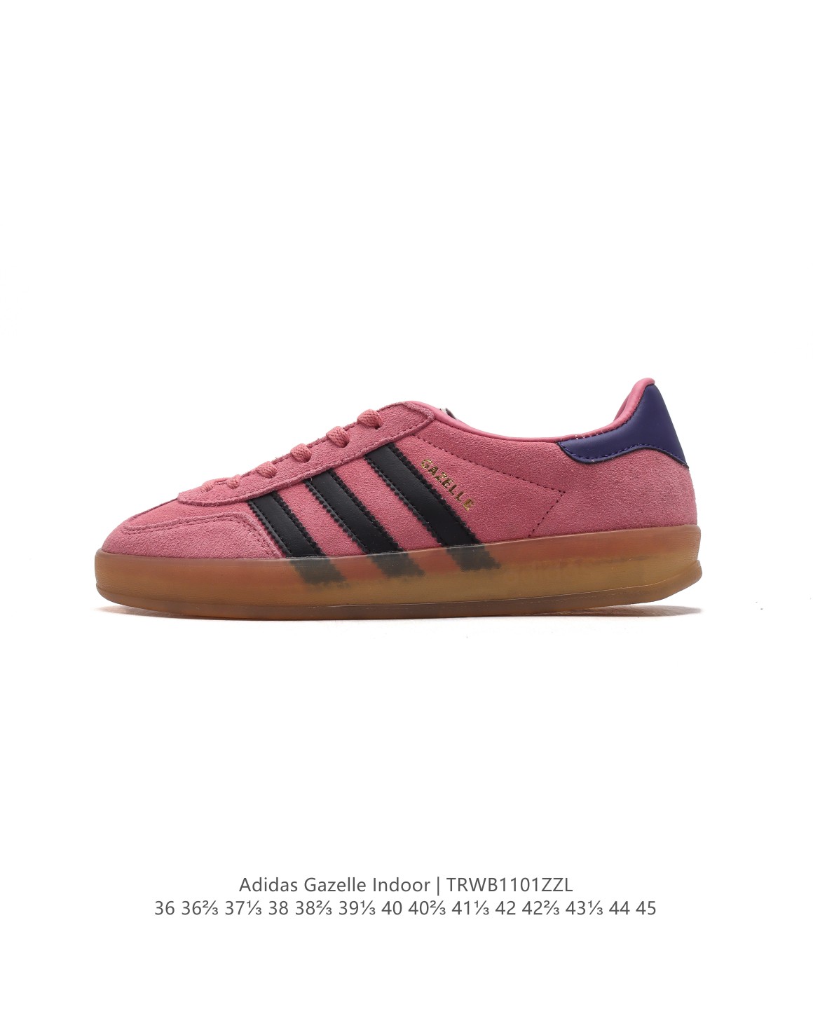 🈴💰150
阿迪达斯 Adidas Originals Gazelle Indoor复古三叶草防滑透明橡胶板鞋经典运动鞋。这款经典鞋,忠于原版设计,缀撞色三条纹和鞋跟饰片。采用柔软皮鞋面,穿着舒适,搭配生胶外底,风格复古。用不同材料制作这款修长复古的从1970年代开始就很受欢迎的网球鞋。Gazelle Indoor拥有包边更宽的T字型鞋头,Gazelle开始将皮革材质引入训练鞋设计之中,从而减轻了运动员双脚的负担。当年这一改动也是为了更好的保护运动员的前掌,以及Gucci x Adidas Gazelle 系列就是以该鞋型为蓝本打造。• 常规型剪裁• 系带设计• 皮革鞋面• 织物衬里;生胶全包大底• 舒适OrthoLite®鞋垫• 脚感舒适。
货号:IG1643
码数:36-45含半码
编码:TRWB1101ZZL