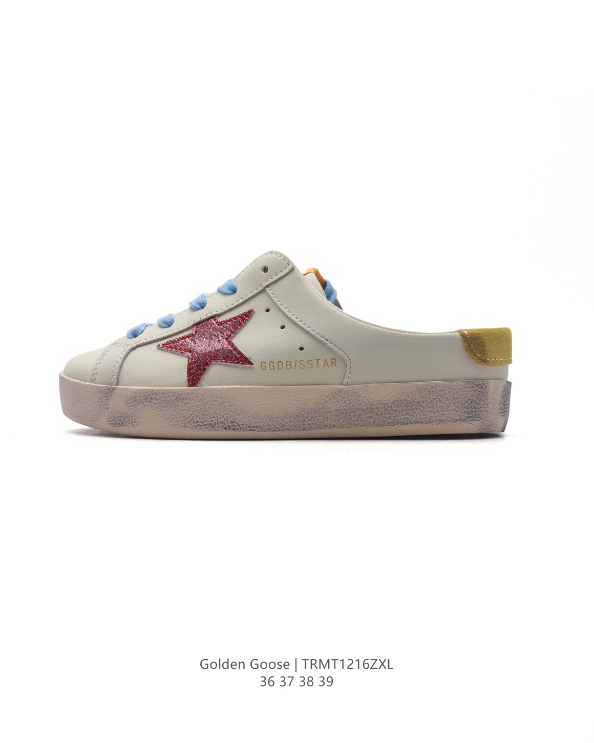 🈴 [Nuevo estilo] Golden Goose Deluxe Brand SStar de Italia GGDB zapatitos sucios, zapatillas de deporte medias con pun…