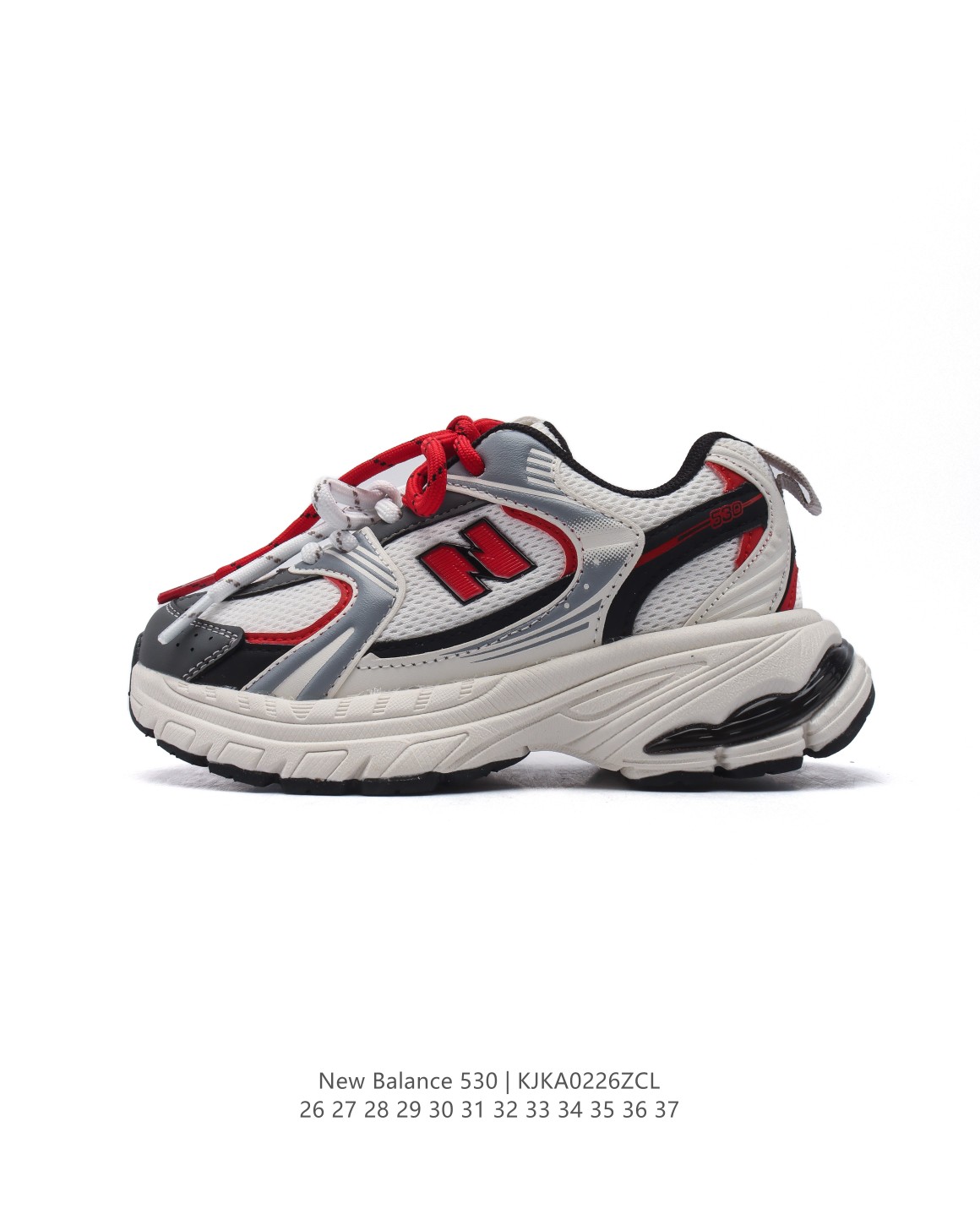 【童鞋】新百伦 NB530 New Balance 530 儿童复古跑鞋 厚底增高老爹鞋 双鞋带 缓震运动慢跑鞋。NB530这鞋双确实是NB家经复典古款式之一,以全科新技诠释,成打功造530鞋款。鞋面保在持530基本线条和片层构结的同时,采更用为简洁、流畅设的计语言 。 类型:儿童鞋 货号:MR530LG 尺码:26-37-选品中心