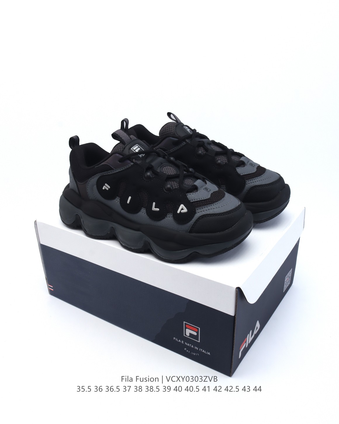 Fila Fusion Chunky Sneakers - Comfortable, Stylish, and Versatile - Size 35.5-44 10 a1741046915519 1583