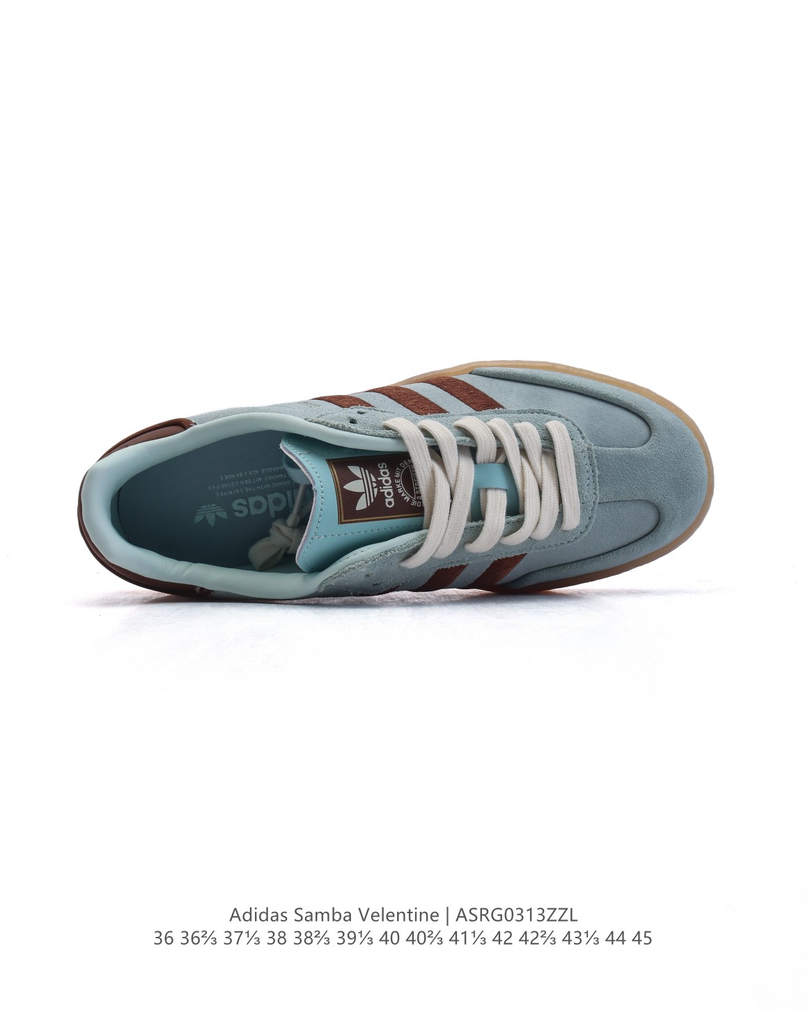 💰110
Adidas/阿迪达斯 男女同款运动鞋 三叶草SAMBA VELENTINE 休闲鞋 德训鞋 复古板鞋经典运动鞋。一款阿迪达斯的Samba面包鞋，该鞋具有厚实的用料和憨厚的外观，采用对称色设计，后跟装饰丰富，水晶橡胶鞋底，穿着舒适且耐用。包裹性好，适合秋冬季节凹造型，性价比较高。鞋款外观舒适、配色干净，鞋面皮革柔软细腻，鞋底走线整齐，做工精细，鞋底柔软舒适，整体物超所值。

尺码：36-45含半码
货号：IG4450
编码：ASRG0313ZZL