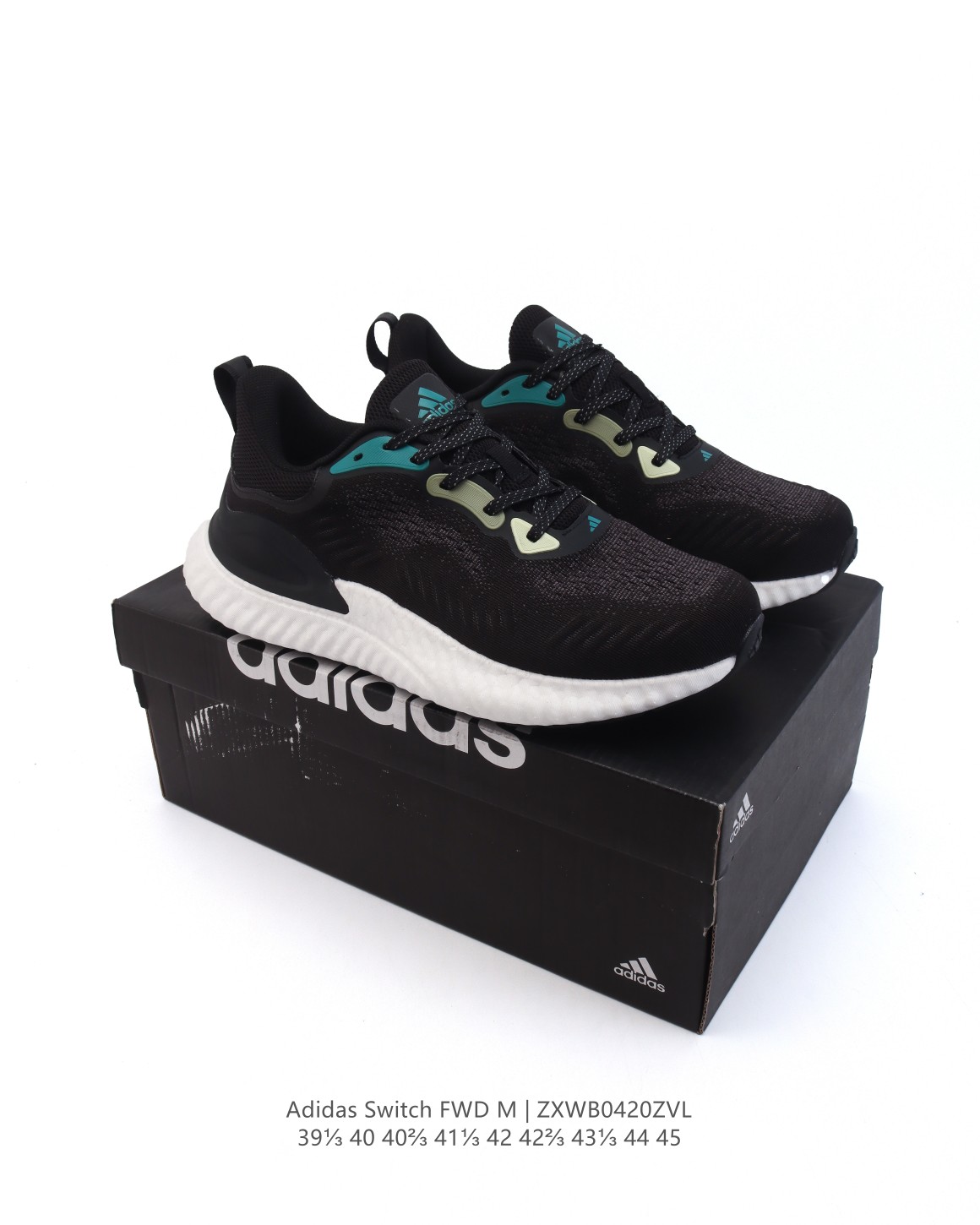 🈴💰140
【独家款】​​阿迪达斯switch FWD 厚底增高老爹鞋，一双专为后掌跑者设计的超厚软弹运动跑鞋。这款adidas Switch FWD跑步鞋，采用网眼布鞋面，搭配别致设计，妥帖舒适。含3D模制鞋跟，舒适贴合，助你自在迈步，畅快奔向远方。• 常规版型• 系带设计• 别致网眼鞋面设计• 裹脚贴合• 3D模制鞋跟配衬里• 乙烯/乙酸乙烯酯（EVA）中底配热塑性聚氨酯弹性体（TPU）插片• Continental™马牌橡胶外底。

类型：男鞋
货号：CG4763
尺码：39-45含半码
编码：ZXWB0420ZVL
