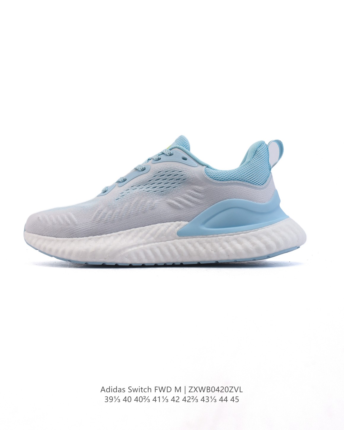 💰140
【独家款】​​阿迪达斯switch FWD 厚底增高老爹鞋，一双专为后掌跑者设计的超厚软弹运动跑鞋。这款adidas Switch FWD跑步鞋，采用网眼布鞋面，搭配别致设计，妥帖舒适。含3D模制鞋跟，舒适贴合，助你自在迈步，畅快奔向远方。• 常规版型• 系带设计• 别致网眼鞋面设计• 裹脚贴合• 3D模制鞋跟配衬里• 乙烯/乙酸乙烯酯（EVA）中底配热塑性聚氨酯弹性体（TPU）插片• Continental™马牌橡胶外底。

类型：男鞋
货号：CG4763
尺码：39-45含半码
编码：ZXWB0420ZVL