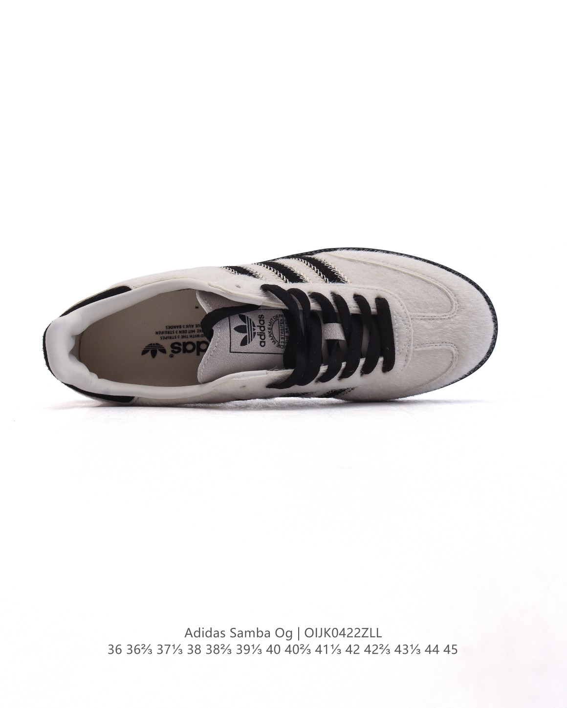 💰160
阿迪达斯 德训鞋 ADIDAS ORIGINALS SAMBA OG SHOES 经典运动鞋小白鞋 「T头鞋」男女士板鞋 彰显休闲摩登风情的时尚经典鞋。它诞生于50年代的足球场,随后走向街头和秀场。adidas Samba自成一格,堪称时尚标杆。这款Samba OG经典鞋,采用毛绒织物鞋面,搭配橡胶外底,舒适休闲。含锯齿三条纹和别致T形鞋头,致敬Samba的传统设计。缀低调烫金细节,更添型格。忠于本源,热爱不老。• 常规版型• 系带设计• 织物鞋面• 织物衬里• 橡胶外底。
货号:JR0035
码数:36-45含半码
编码:OIJK0422ZLL
