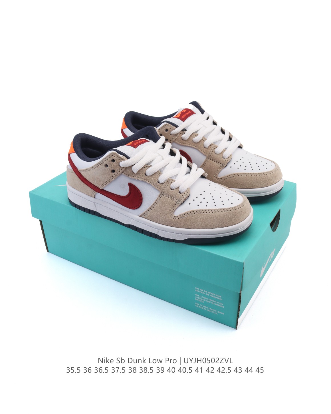 🈴💰180
【公司级】耐克 Nike Sb Dunk Low Pro 男女同款运动鞋复古板鞋。采用柔软皮革鞋面,经久耐穿,塑就如元年款 Dunk 般的复古质感。鞋头透气孔,搭配鞋口和鞋舌形状,忠实沿袭元年款经典外观。全掌型橡胶外底,造就非凡抓地力。Dunk 起初专为篮球运动打造,于 80 年代末成为滑板界新宠,现已跃升成为街头时尚标杆。加垫低帮鞋口结合耐穿外底,助你自信舞动。
类型:男女鞋
货号:AE1391-086
码数:35.5 36 36.5 37.5 38 38.5 39 40 40.5 41 42 42.5 43 44 45
编码:UYJH0502ZVL