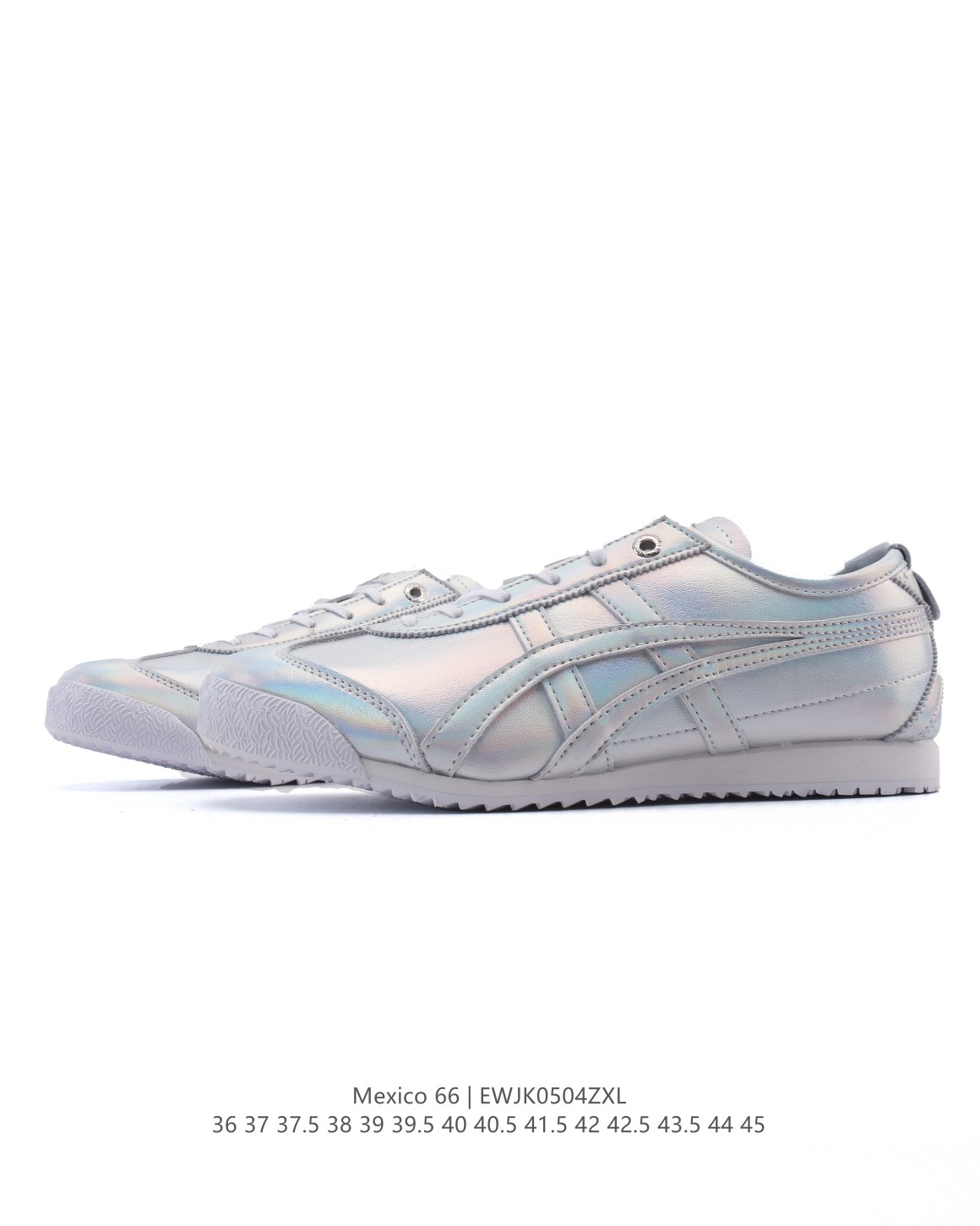 💰160
Asics/亚瑟士 💯女鞋真标半码制 配足弓鞋垫 日产经典老牌-鬼塚虎/Onitsuka Tiger Mexico 66®经典墨西哥系列复古经典百搭板鞋休闲运动鞋慢跑鞋。采用柔软皮革鞋面，超国标含胶率耐磨耐弯折RB大底。产品从款式颜色造型上体现出追求舒适和细节的完美。鞋类更是推崇手工制作的严谨，融舒适性与可穿性的设计风格。注重细节的完美和别致魅力，既保持稳重，又不失轻松的时尚感。

货号:  1183C102-101
码数：36-45含半码
编码：EWJK0504