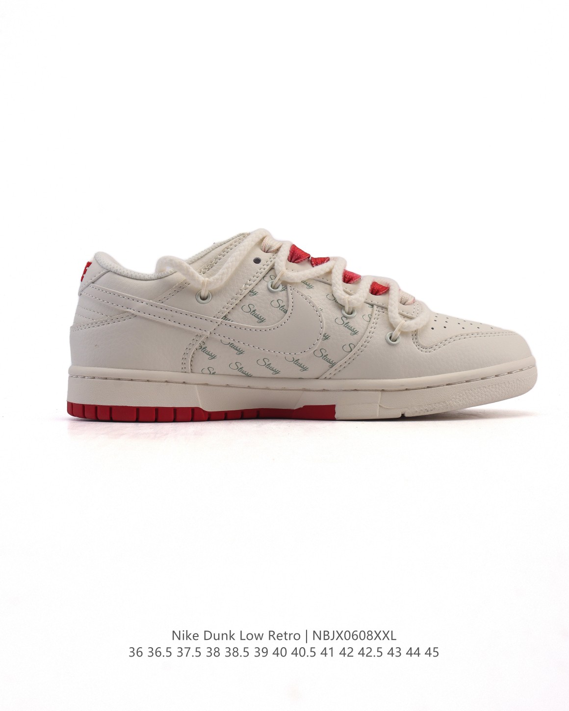 💰260
【公司级】耐克Nike Dunk Low 板鞋 SB系列经典百搭休闲运动板鞋 联名 解构绑带 双鞋带 2025年新款  蛇年限定。加厚鞋舌的填充，使舒适性大大提升，同时也更方便穿脱中底部分则加入了脚感柔软舒适ZoomAir气垫，有效吸收滑板等极限运动在落地时带来的冲击力，为街头运动者们提供更好的保护。

货号：SJ2068
尺码：36 36.5 37.5 38 38.5 39 40 40.5 41 42 42.5 43 44 45
编码：NBJX0608