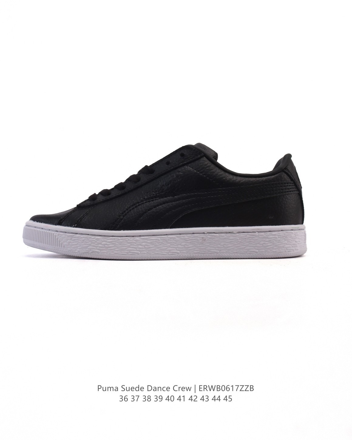 🈴💰155
PUMA彪马 秋季新款 男女板鞋SUEDE DANCE CREW运动鞋休闲鞋。柔软合成革面料易打理，舒适质感简约潮搭，美观有型。圆弧舒适鞋头，宽敞不挤脚，行走无压力，舒适一整天。PVC材质，纹理清晰，止滑耐磨，舒适行走每一步。舒适后跟，稳固后跟贴合脚部。柔软内里，柔软贴合不磨脚。

类型：男女鞋
货号：393872
尺码：36-45
编码：ERWB0617ZZB