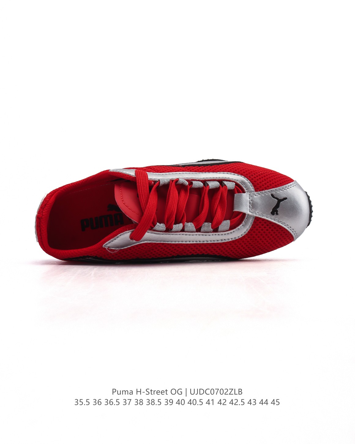 💰155
【新品🔥公司级】PUMA 推出全新「H-Street」运动鞋PUMA彪马 H-STREET 薄底鞋 德训 舒适时尚 耐磨 低帮 生活休闲鞋 男女同款整体进行了丰富的细节升级，大面积网眼很柔软 保证了透气性的同时，上脚非常轻盈 超百搭的鞋型日常出街无压力～#打工人的夏日通勤鞋  #复古薄底德训鞋😙 #上得物入手好鞋子  #超百搭复古板鞋  #今天只晒鞋

尺码:  35.5-45含半码
编码:  UJDC0702ZLB