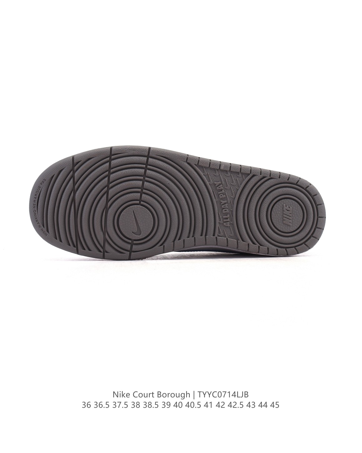 💰145
耐克(NIKE)男女子运动鞋 COURT BOROUGH LOW 小空军低帮板鞋。1.其皮革材质的鞋面结合网眼鞋舌,在出众外观与质感的同时提供稳固支撑,并且提升透气性。弹力鞋垫,耐穿舒适,增加缓震性能。2.耐克COURT也是耐克性价比比较高的鞋款,COURT鞋型很像AJ1LOW,鞋底很像AF1,当然还是有差别的,毕竟产品用料,定位都不一样,性价比来说还是不错的选择。3.这款鞋子加上外底采用扭转点设计,流畅启停,灵活抓地;鞋身有着耐克logo标志,展现品牌价值。
类型:男女鞋
货号:HF0744-109
码数:36-45带半码
编码: TYYC0714LJB