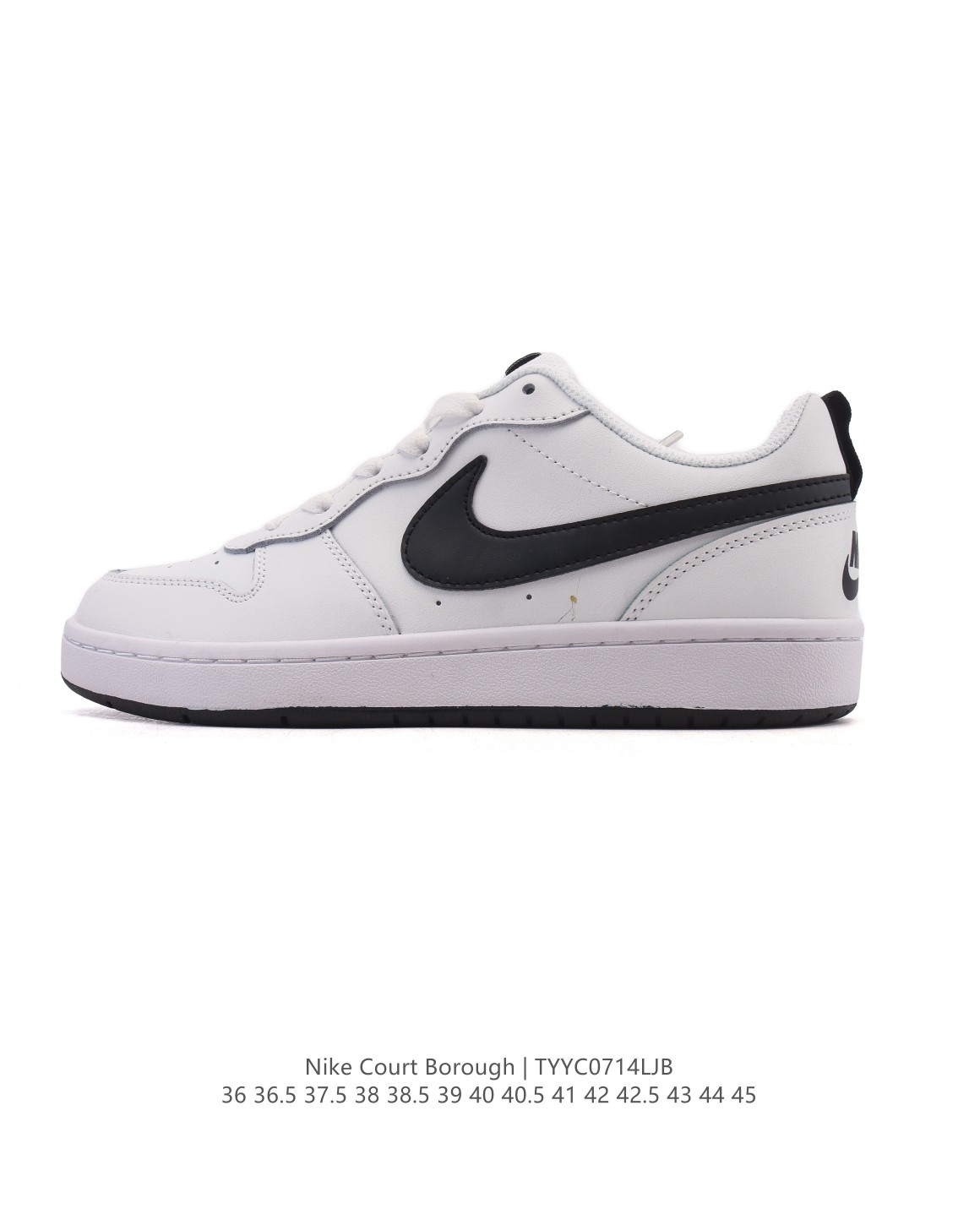 🈴💰145
耐克(NIKE)男女子运动鞋 COURT BOROUGH LOW 小空军低帮板鞋。1.其皮革材质的鞋面结合网眼鞋舌,在出众外观与质感的同时提供稳固支撑,并且提升透气性。弹力鞋垫,耐穿舒适,增加缓震性能。2.耐克COURT也是耐克性价比比较高的鞋款,COURT鞋型很像AJ1LOW,鞋底很像AF1,当然还是有差别的,毕竟产品用料,定位都不一样,性价比来说还是不错的选择。3.这款鞋子加上外底采用扭转点设计,流畅启停,灵活抓地;鞋身有着耐克logo标志,展现品牌价值。
类型:男女鞋
货号:HF0744-109
码数:36-45带半码
编码: TYYC0714LJB