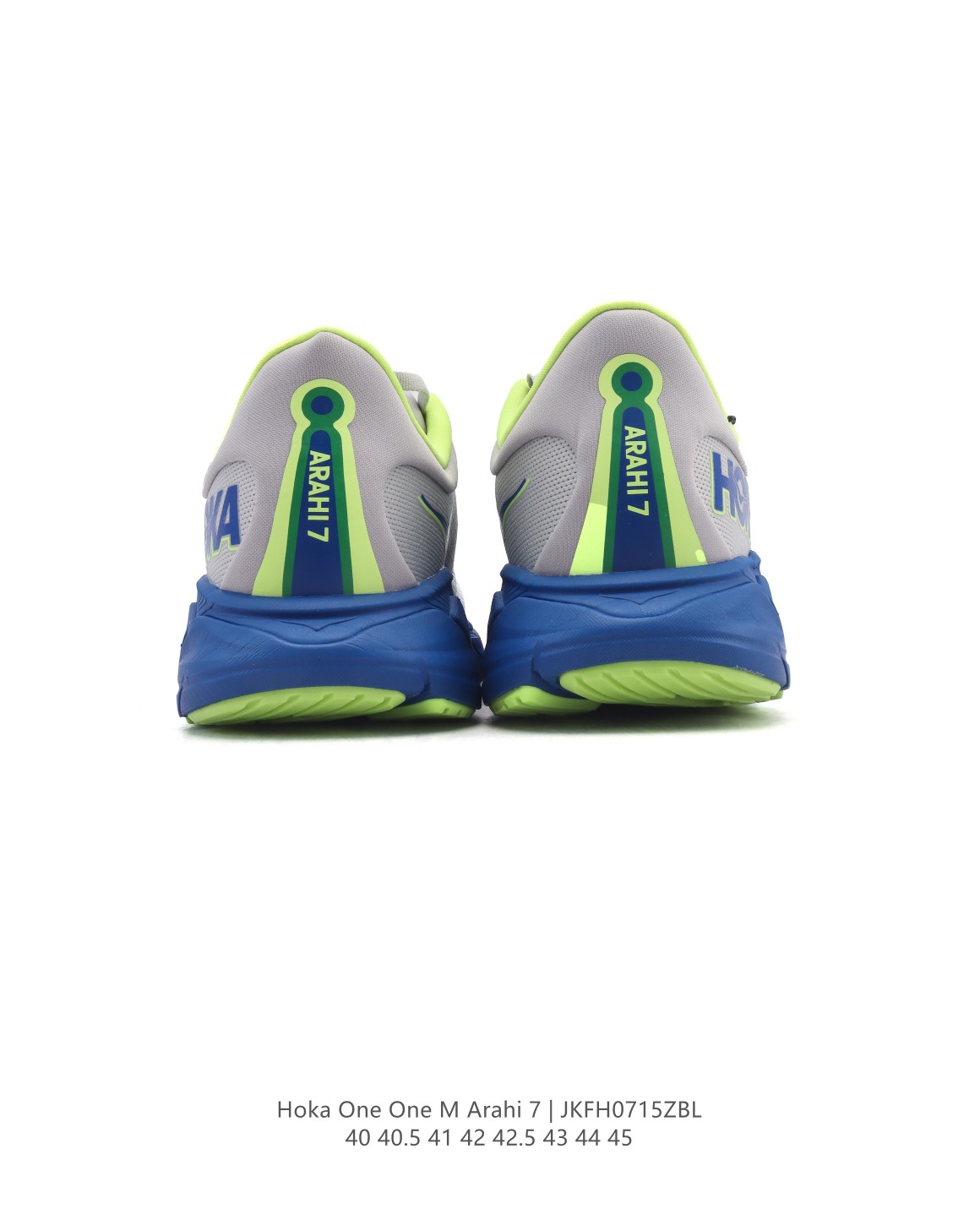 💰190
【新品🔥公司级】HOKA ONE ONE M 轻薄运动鞋 ARAHI 7 针织厚底老爹鞋 反光细节 鞋垫饰有标志 橡胶厚底 圆头 正面系带 衬垫设计 鞋底饰有logo 黑色/白色 侧面饰有logo印花 针织结构。全新设计的鞋面为 Arahi 7 此次升级的亮点，不管是在视觉方面还是穿着方面，都带来更加高级的感觉。 因为鞋面采用的是再生聚酯材质构成的针织网布，让鞋面具有绝佳的支撑性;透气孔洞的设计也让这双鞋的透气性大幅提升，再搭配厚实填充的鞋舌，轻松体验到舒适的包覆感。在鞋带系统方面，总共有八组鞋带孔及鞋舌固定环，让跑者自行灵活运用，鞋舌两侧也有弹力带连接至鞋身中底，帮助鞋舌不会乱跑，也让双脚被安全地锁定在鞋内。鞋后跟的延伸设计，支撑着足部阿里基斯腱，前掌和后跟轻微翘起的弧形结构，HOKA的Arahi 7以其宽楦版本和多样的配色，真正做到了满足不同消费者的需求。无论是专业的跑步者还是日常的休闲穿搭，这款鞋都能为你提供最佳的舒适度和适配性。

尺码:  40-45含半码
编码:  JKFH0715ZBL