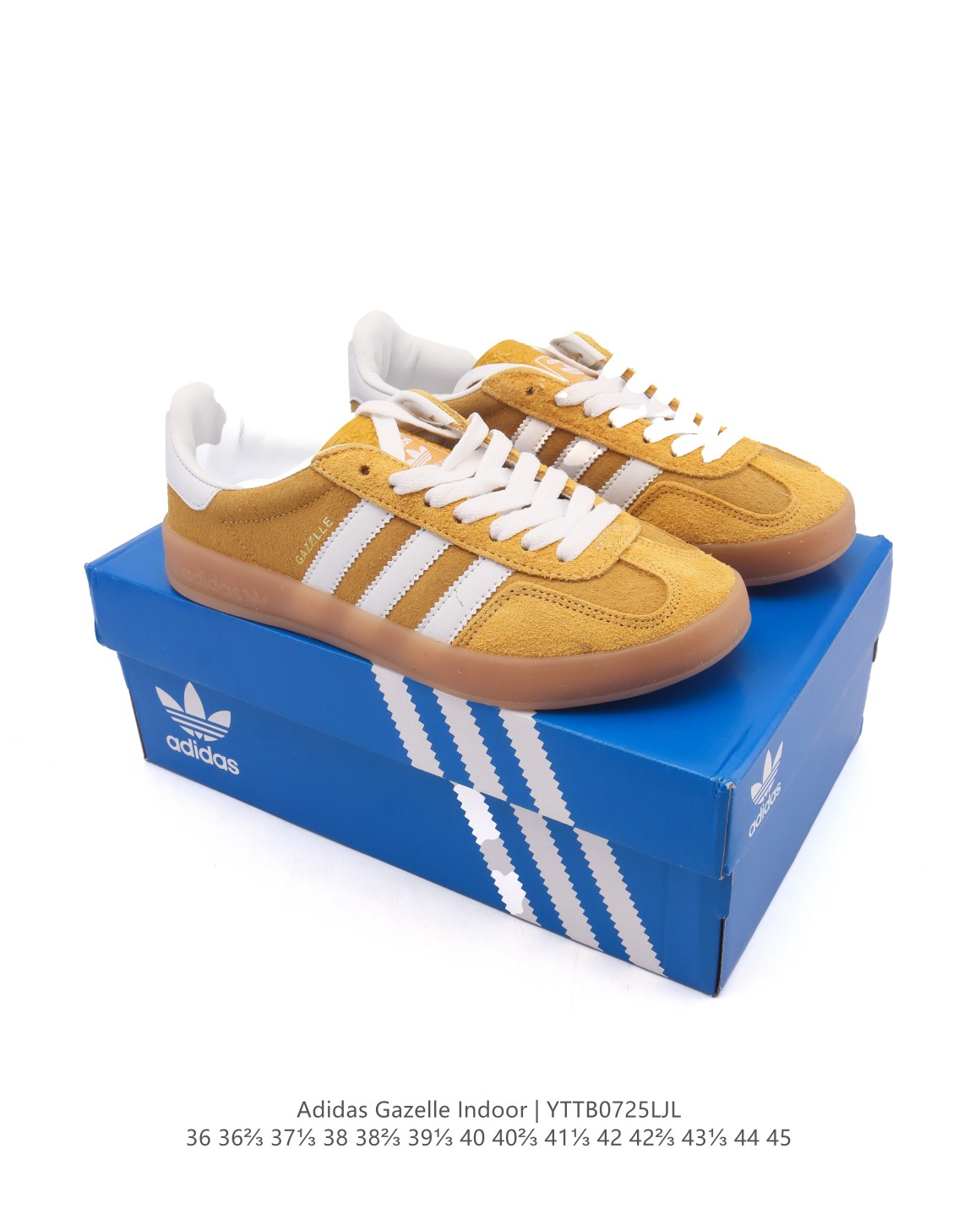 🈴💰120
阿迪达斯 Adidas Originals Gazelle Indoor复古三叶草防滑透明橡胶板鞋经典运动鞋 hello kitty 猫。这款经典鞋,忠于原版设计,缀撞色三条纹和鞋跟饰片。采用柔软皮革鞋面,穿着舒适,搭配生胶外底,风格复古。用不同材料制作这款修长复古的从1970年代开始就很受欢迎的网球鞋。Gazelle Indoor拥有包边更宽的T字型鞋头,Gazelle开始将皮革材质引入训练鞋设计之中,从而减轻了运动员双脚的负担。当年这一改动也是为了更好的保护运动员的前掌,以及Gucci x Adidas Gazelle 系列就是以该鞋型为蓝本打造。• 常规型剪裁• 系带设计• 皮革鞋面• 织物衬里;生胶全包大底• 舒适OrthoLite®鞋垫• 脚感舒适。
货号:JI2717
码数:36-45含半码
编码:YTTB0725LJL