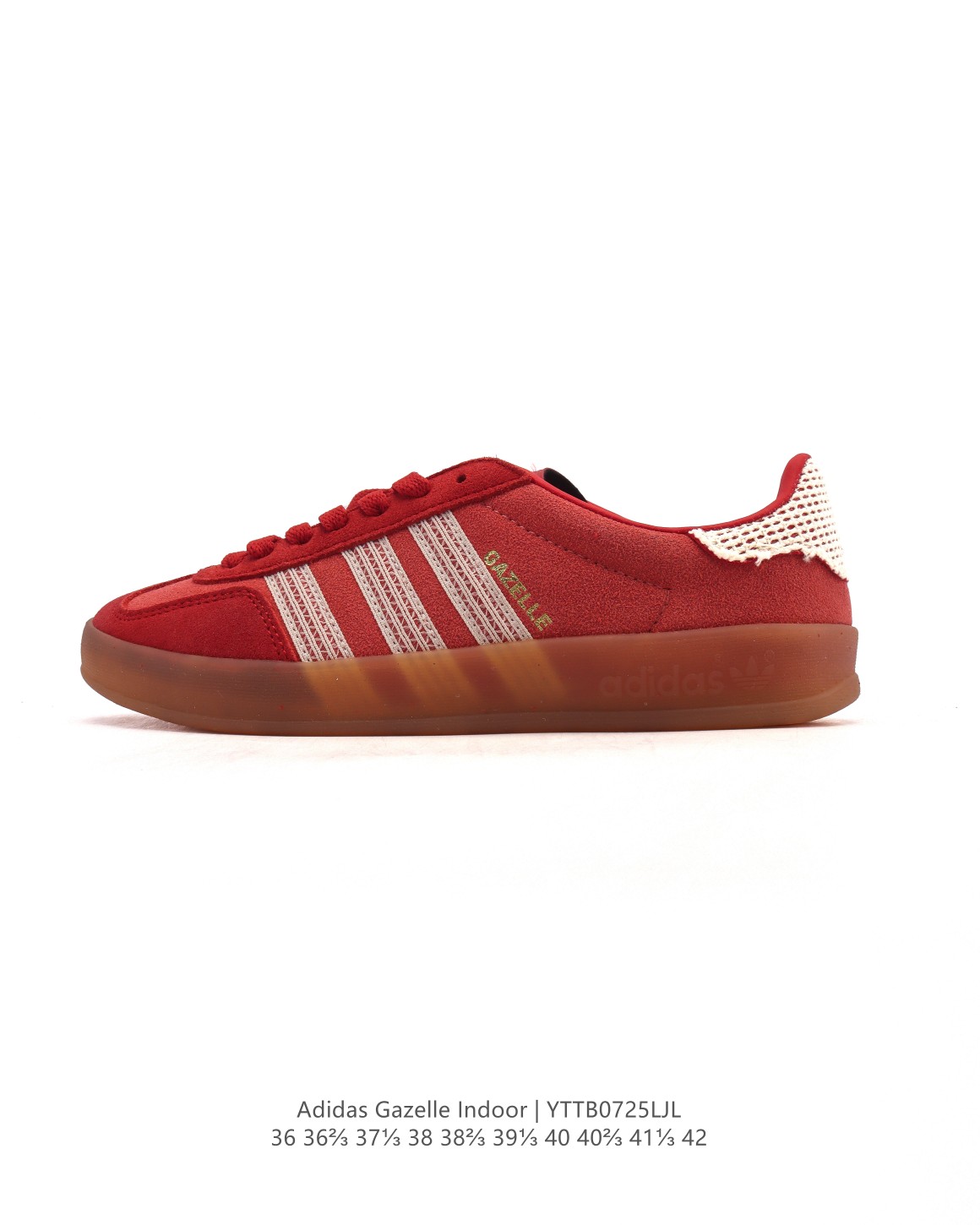 🈴💰120
阿迪达斯 Adidas Originals Gazelle Indoor复古三叶草防滑透明橡胶板鞋经典运动鞋 hello kitty 猫。这款经典鞋,忠于原版设计,缀撞色三条纹和鞋跟饰片。采用柔软皮革鞋面,穿着舒适,搭配生胶外底,风格复古。用不同材料制作这款修长复古的从1970年代开始就很受欢迎的网球鞋。Gazelle Indoor拥有包边更宽的T字型鞋头,Gazelle开始将皮革材质引入训练鞋设计之中,从而减轻了运动员双脚的负担。当年这一改动也是为了更好的保护运动员的前掌,以及Gucci x Adidas Gazelle 系列就是以该鞋型为蓝本打造。• 常规型剪裁• 系带设计• 皮革鞋面• 织物衬里;生胶全包大底• 舒适OrthoLite®鞋垫• 脚感舒适。
货号:JI2717
码数:36-45含半码
编码:YTTB0725LJL