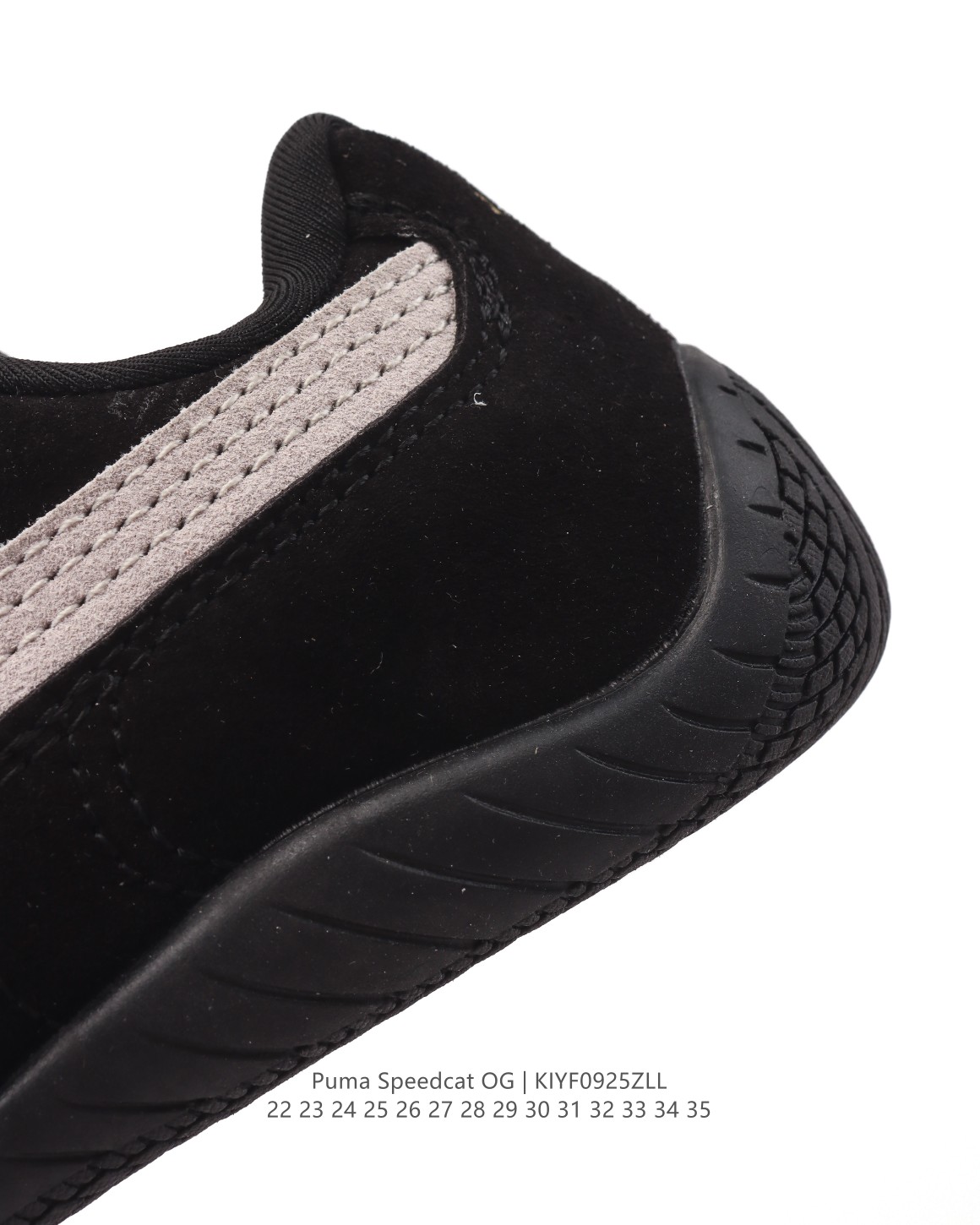 图片[8]-【童鞋PUMA Speedca OG 彪马极速赛车系列儿童低帮德训风拼接复古百搭休闲运动赛车鞋 鞋款从80、90年代赛车手所穿的防火赛车鞋为原型，鞋身线条模仿了赛车的流线廓形，体现了空气动力学原理的结构。简约流畅的外观，恰好又和贯穿其中的Formstrip Logo融合恰到好处，视觉上细节丰富且协调。本次Speedcat OG鞋款归来，最大看点自然式保留了窄版鞋型以及薄底构造。这两年各品牌鞋底越做越厚，Speedcat反其道而行之，上脚几乎无鞋底的效果带来耳目一新的视觉体验。鞋面依旧是以质感透气柔软皮革材质打造，并且大面积近乎全包裹的使用，复古味道也愈发浓烈。配色上更是将最原始的黑色和红色带回，向F1赛车队的标志性队服致敬。相信让各位一眼种草的更多是出挑的大红色，上脚即可瞬间点亮整体造型，在以球鞋为核心的OOTD中脱颖而出。而另一款黑色则是低调的万金油，彰显新潮个性的同时又不喧宾夺主，也是热爱简约系穿搭朋友的首选。 货号：406329 尺码：22-35-选品中心