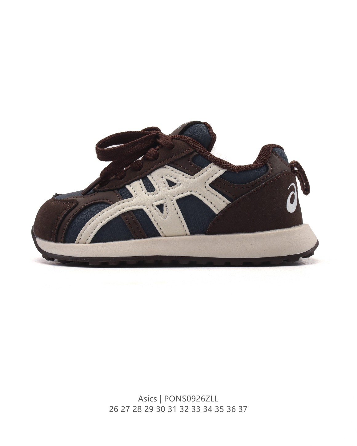【童鞋亚瑟士ASICS儿童跑步鞋稳定运动鞋透气耐磨慢跑鞋，首先外观看起来还是很不错的。然后脚感很不错，鞋子的整体包裹性很好，鞋底软硬合适。不仅适合户外运动，还兼具时尚休闲风格！它的透气性简直让人惊叹！无论是长跑还是徒步旅行，都能保持你的脚爽爽哒🌈 而且，这双鞋还有强大的机能！它的抓地力超赞，让你在不平坦的地形上也能稳如泰山！ 尺码： 26-37 编码： PONS0926ZLL-选品中心