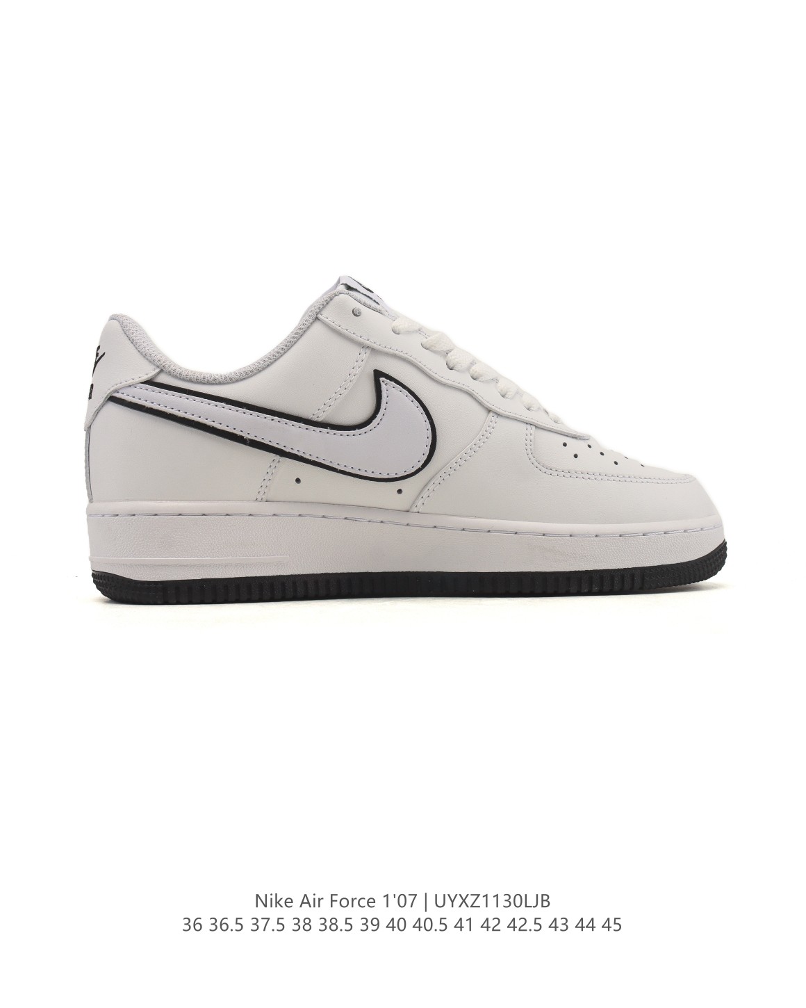 供货价:120💰『高瑞莆田鞋』星选安福优品,得物APP同步款,顺丰包邮得物1:1面单,下单赠送精美礼品🎁
耐克 Nike Air Force 1 '07 Low 空军一号含气垫   小白鞋 低帮百搭厚底增高休闲运动板鞋。柔软、弹性十足的缓震性能和出色的中底设计，横跨复古与现代的外型结合，造就出风靡全球三十多年的Force 1，直到今天还深受青睐。

类型：男女鞋
货号：CZ0270
尺码:  36-45含半码
编码：UYXZ1130LJB