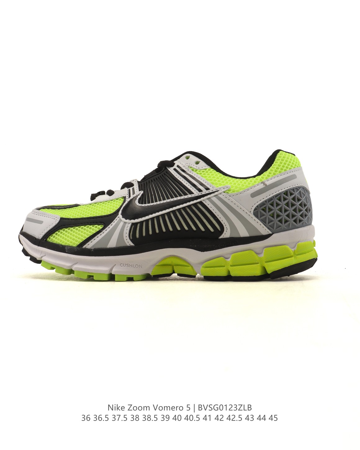 🈴💰105
【真标】Nike 耐克夏季 ZOOM VOMERO 5 运动鞋休闲训练跑步鞋，Nike Zoom Vomero 5 运动鞋妥帖包覆足部，提供透气支撑效果。耐穿材料组合设计，助你从容应对日常挑战。柔软泡绵和 Zoom Air 缓震配置，缔造轻盈舒适的顺畅迈步体验。网眼布搭配优质覆面，透气耐穿，Cushlon 泡绵搭配 Zoom Air 缓震配置，塑就回弹缓震的顺畅迈步体验，外底融入橡胶贴片，铸就非凡抓地力。

货号：FN7649-419
尺码：36 36.5 37.5 38 38.5 39 40 40.5 41 42 42.5 43 44 45
编码：BVSG0123ZLB