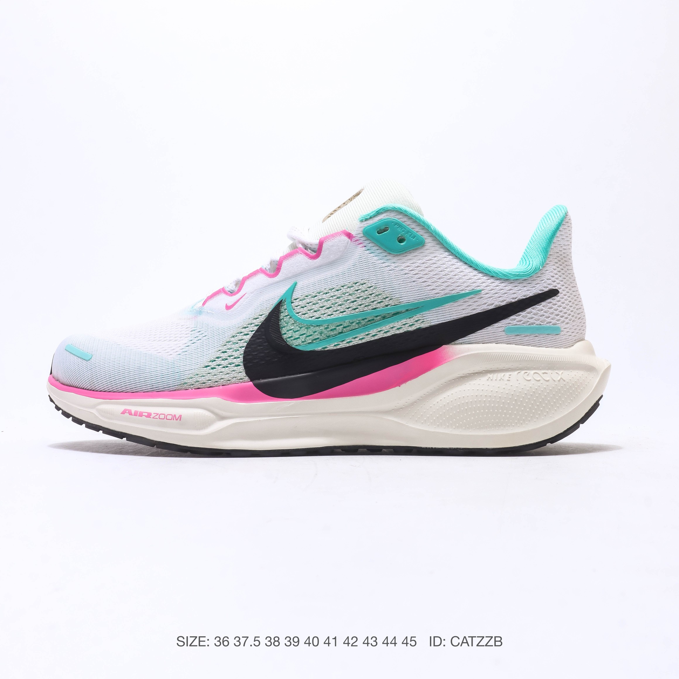 颠覆式升级!Nike「飞马新鞋」触感柔软,质感升级!随着“耐克「蓝图」系列”在巴黎的盛大发布,全新一代 登月41代 Nike Pegasus 41运动老爹鞋也正式登场啦!Nike Pegasus 41采用了全掌ReactX泡绵中底,前掌和后跟还配备了Air Zoom气垫单元,据说跑起来更快更舒适哦!这次最大的升级点,就是飞马系列首次引入了ReactX泡绵,听说相比React泡绵,能量回馈提升了整整13%哦! 货号:HM3703 ID:CATZZB
