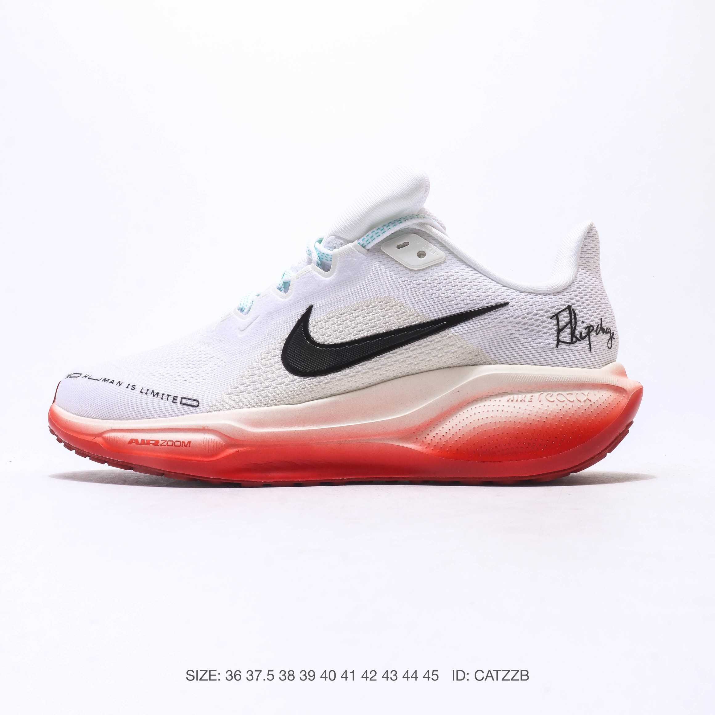 颠覆式升级!Nike「飞马新鞋」触感柔软,质感升级!随着“耐克「蓝图」系列”在巴黎的盛大发布,全新一代 登月41代 Nike Pegasus 41运动老爹鞋也正式登场啦!Nike Pegasus 41采用了全掌ReactX泡绵中底,前掌和后跟还配备了Air Zoom气垫单元,据说跑起来更快更舒适哦!这次最大的升级点,就是飞马系列首次引入了ReactX泡绵,听说相比React泡绵,能量回馈提升了整整13%哦! 货号:HM3703 ID:CATZZB