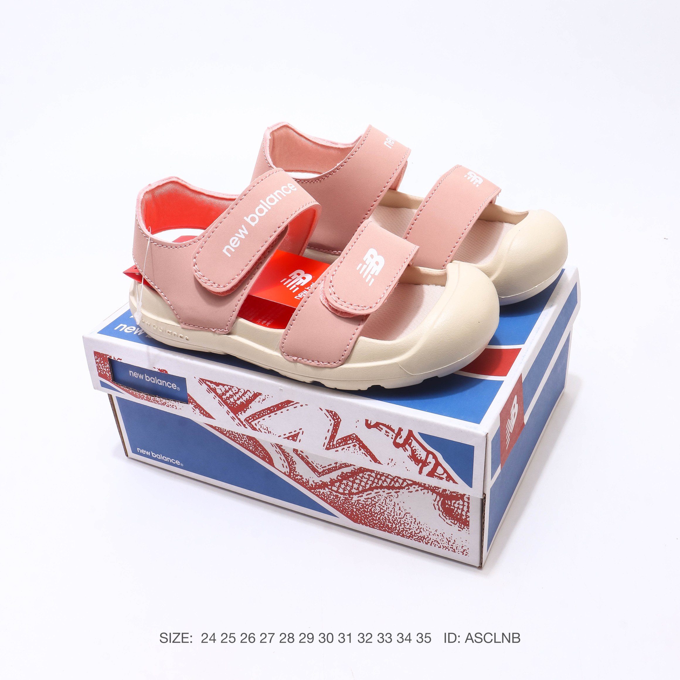 【童鞋】New Balance 新百伦儿童凉鞋 24年春夏季两用沙滩凉鞋 魔术贴MD组合大底 将机能美学融入到夏日凉鞋设计中 兼具舒适度与时尚感. 类型:儿童鞋 ID:ASCLNB