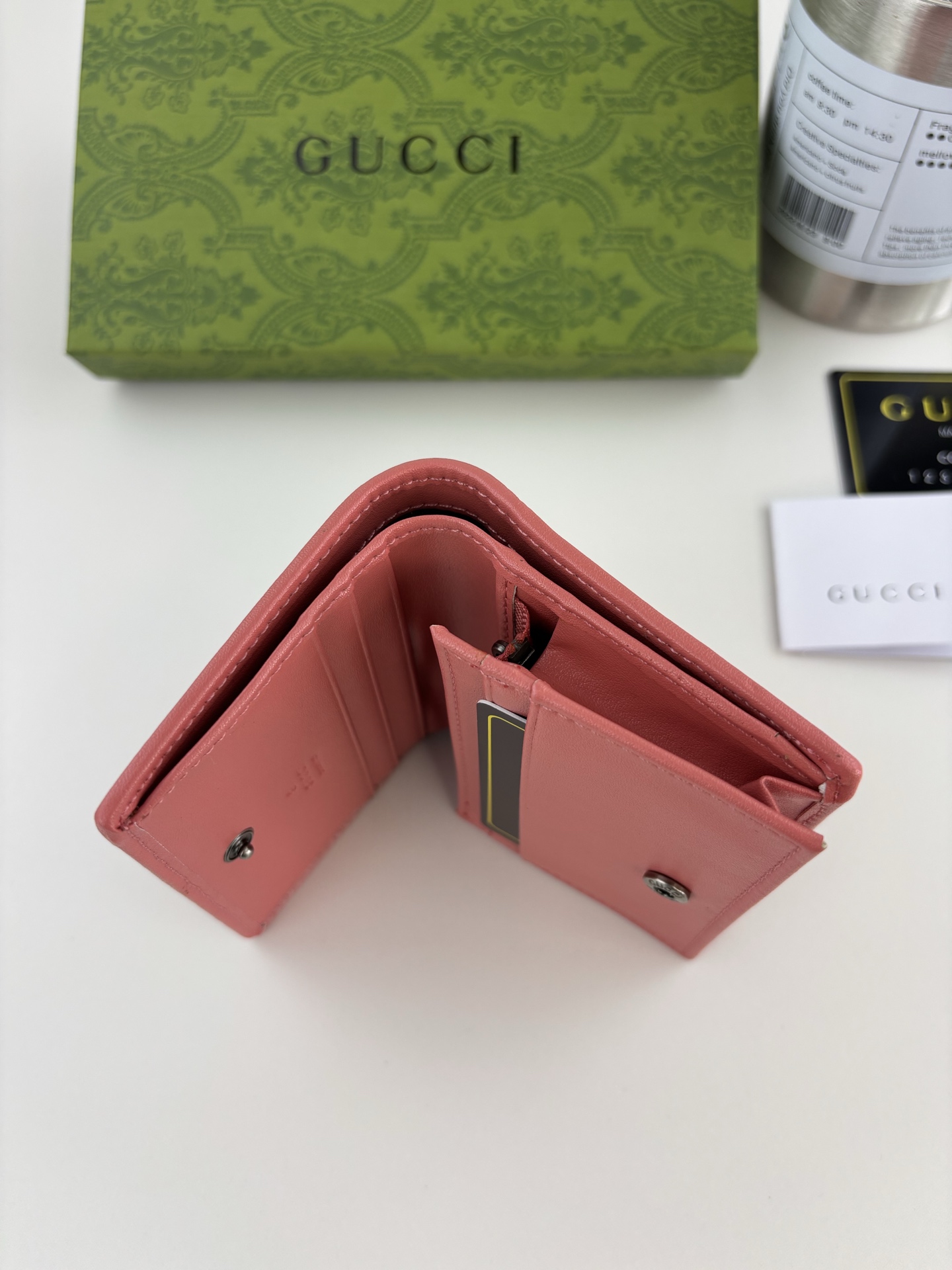 Gucci Blondieシリーズ カードケース - 洗練されたピンクデザイン