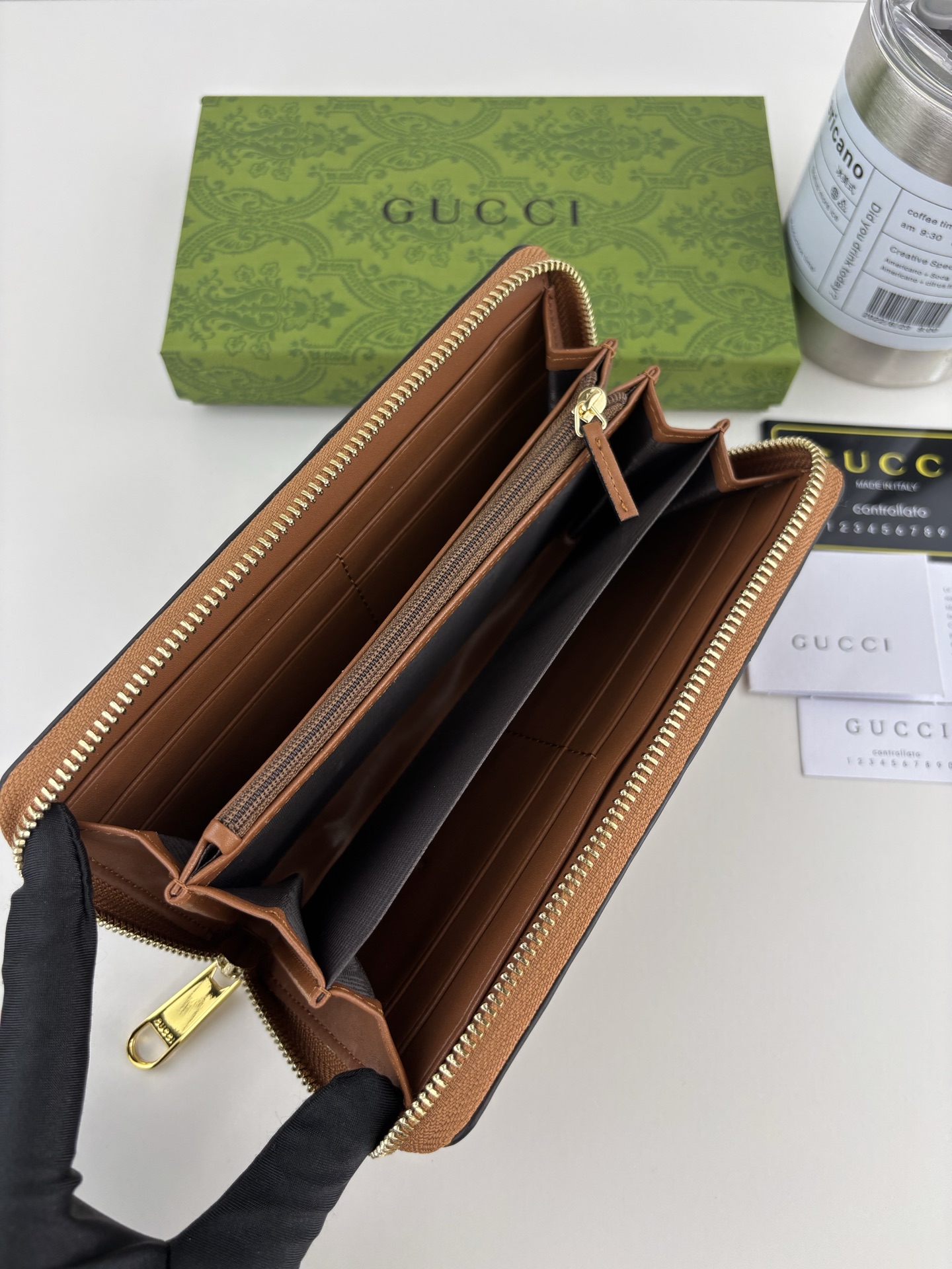 GUCCI GG Matelassé 財布 - 柔らかな質感とブランドアイコン