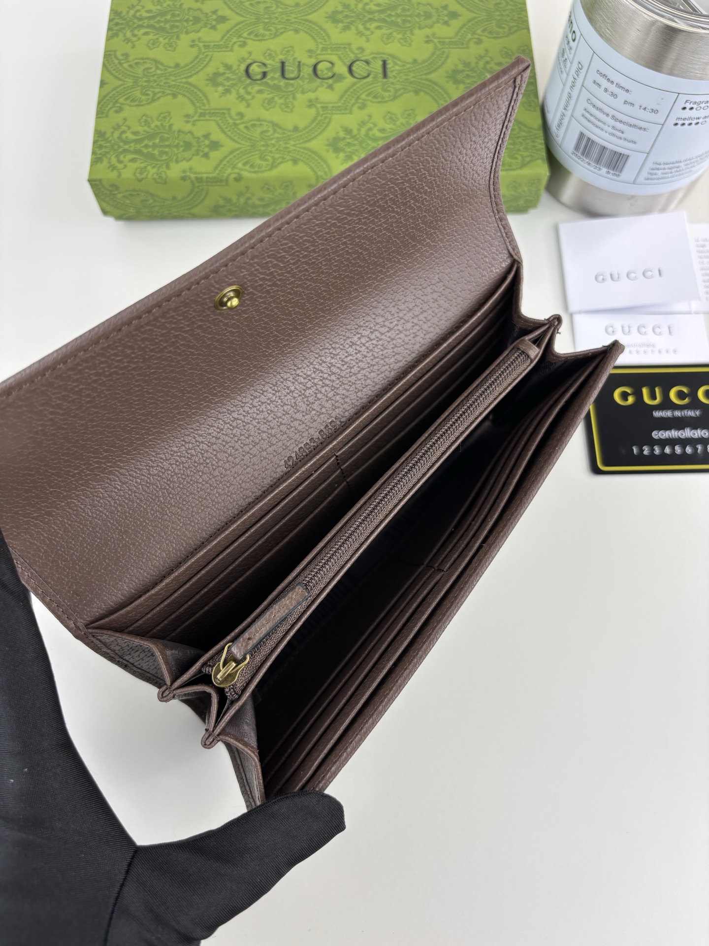 GUCCl Supreme皮夹 - 唐老鸭の小侄子デザイン