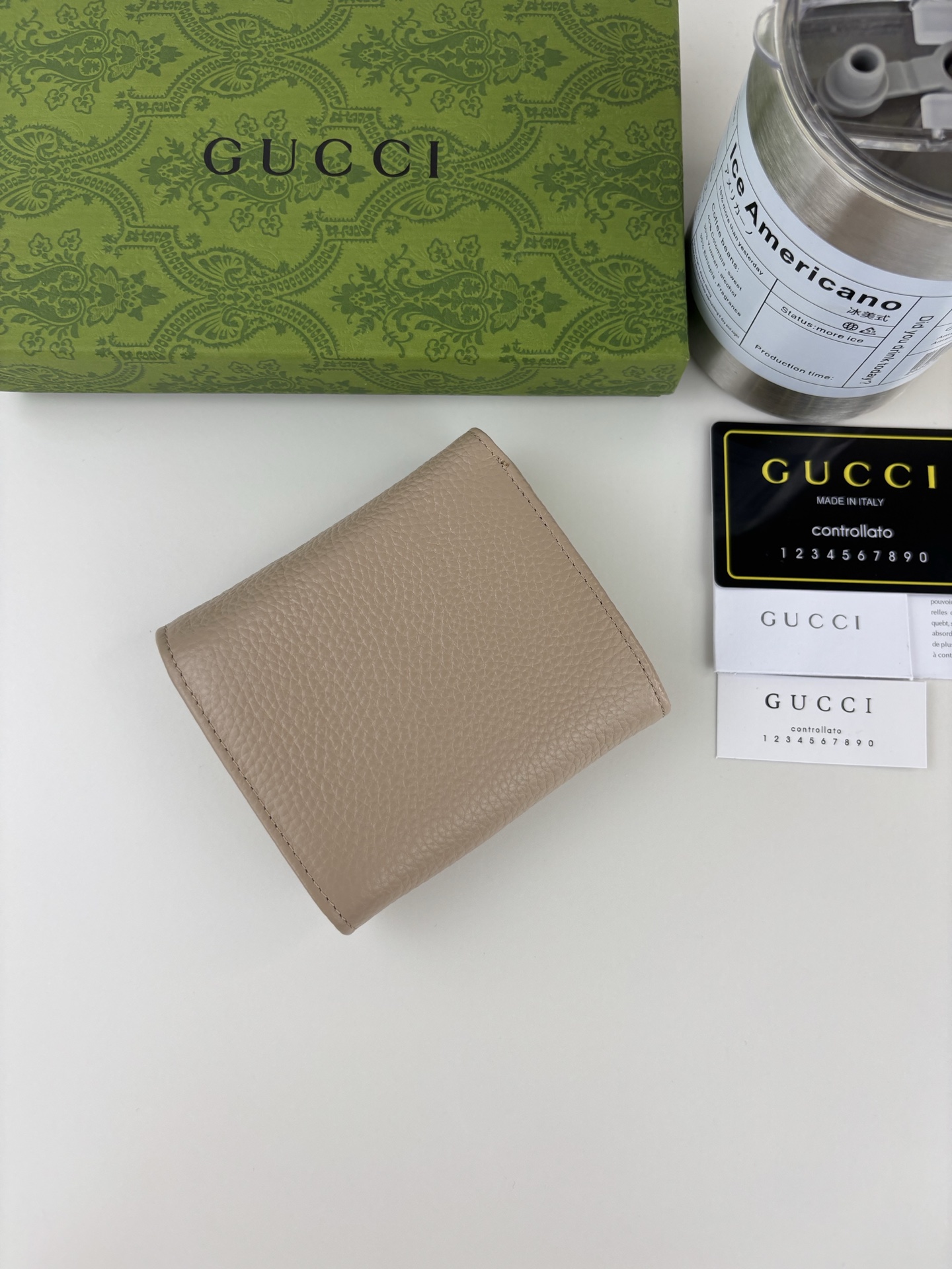 GUCCl 夏季新作 小型ダブルG金属装飾のトレンドバッグ