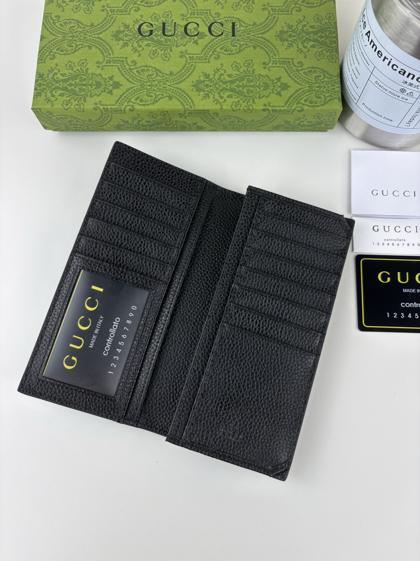 Gucci スーパー双G長夹財布 - 高級感あふれるデザイン