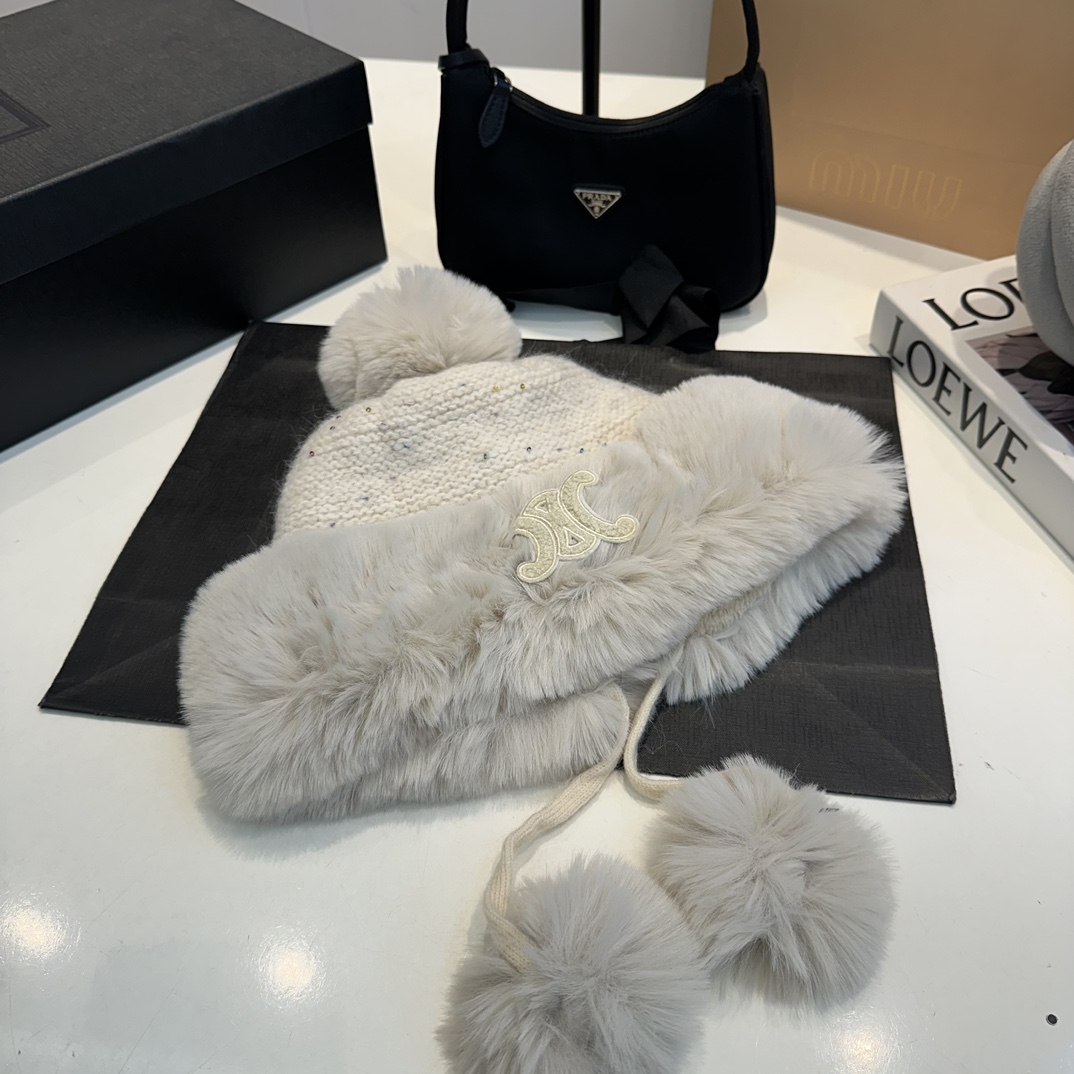 Celine Haute Couture Haute Couture Designer Cap Hat Ref.9F3D94C4 2