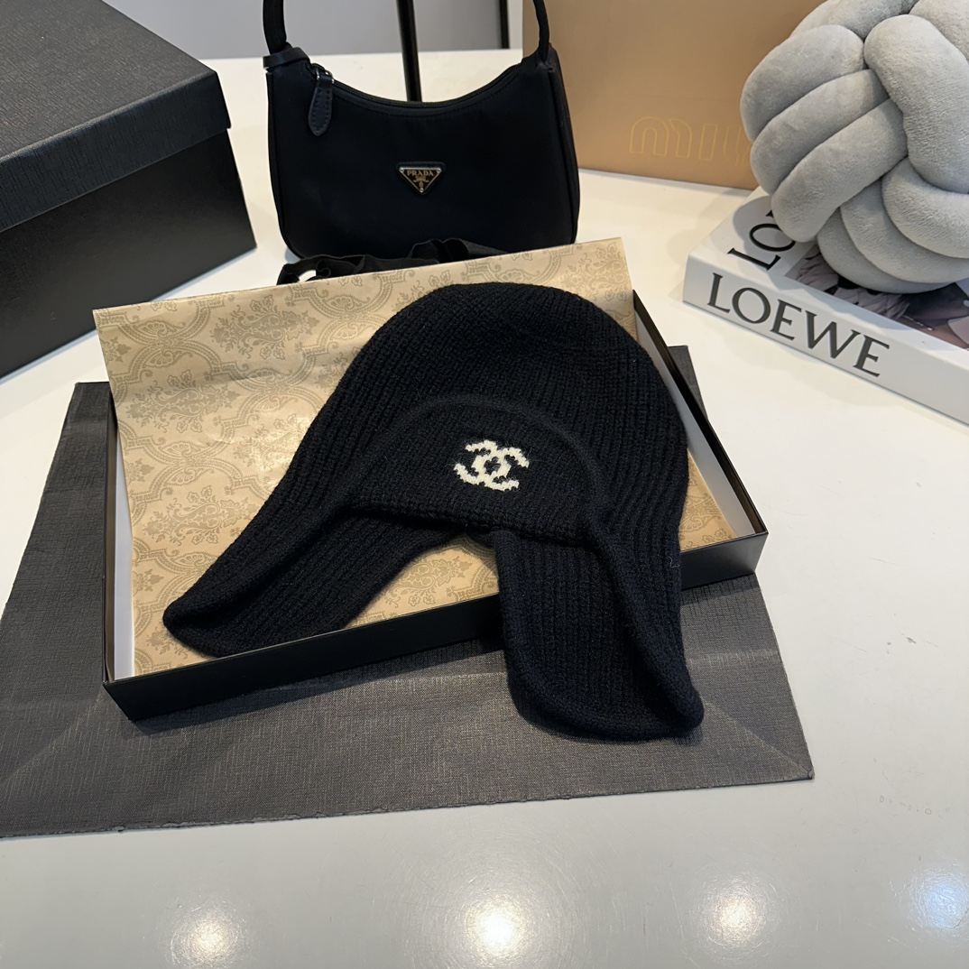 Chanel 24N Ski Collection Wool Hat Warm Beanie Cap For Women 3 i1732573468 5473 6