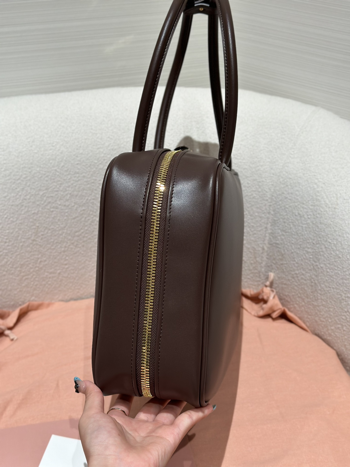 Miu briefcase Brown leather business