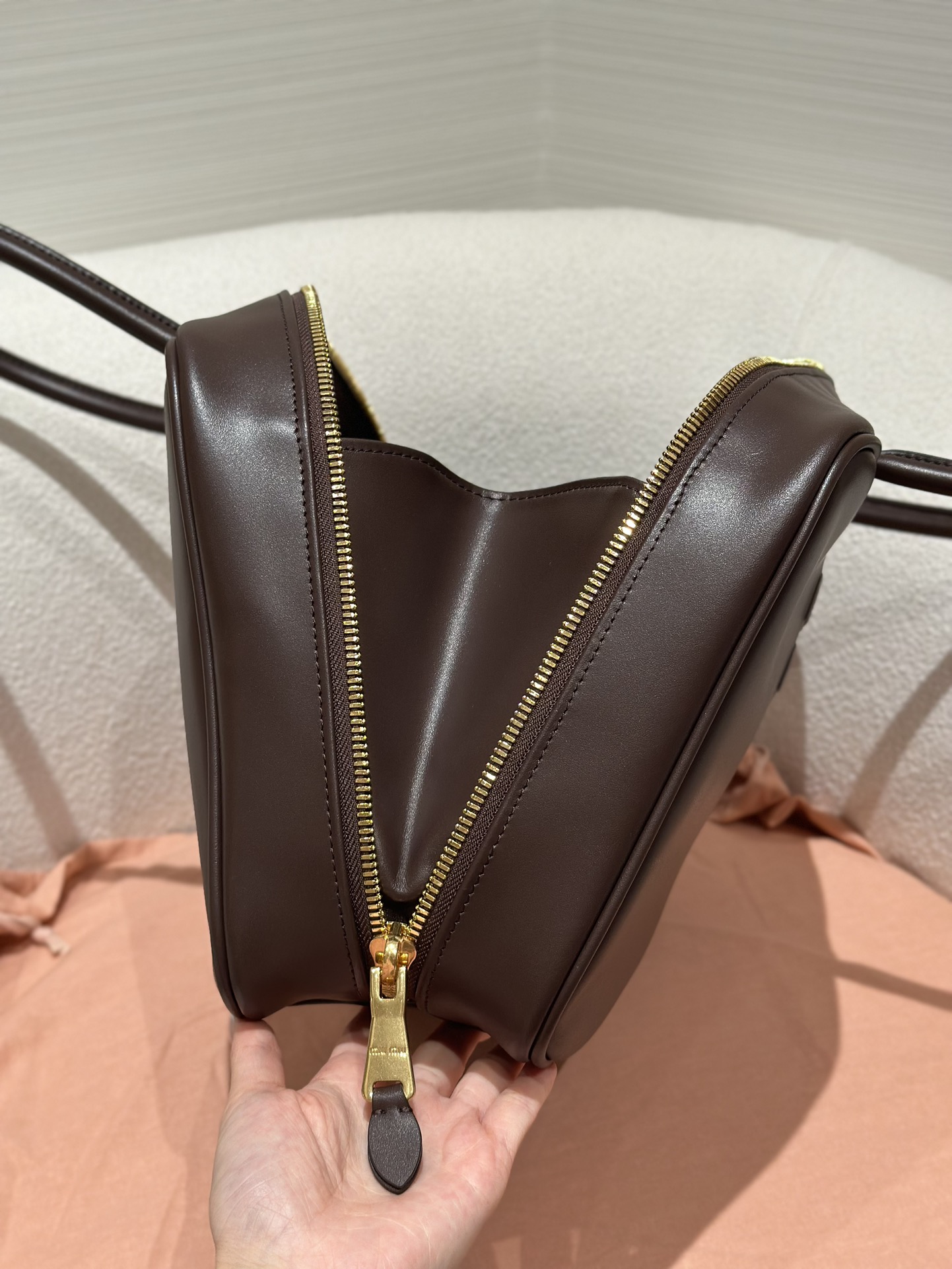 Miu Miu briefcase Brown work