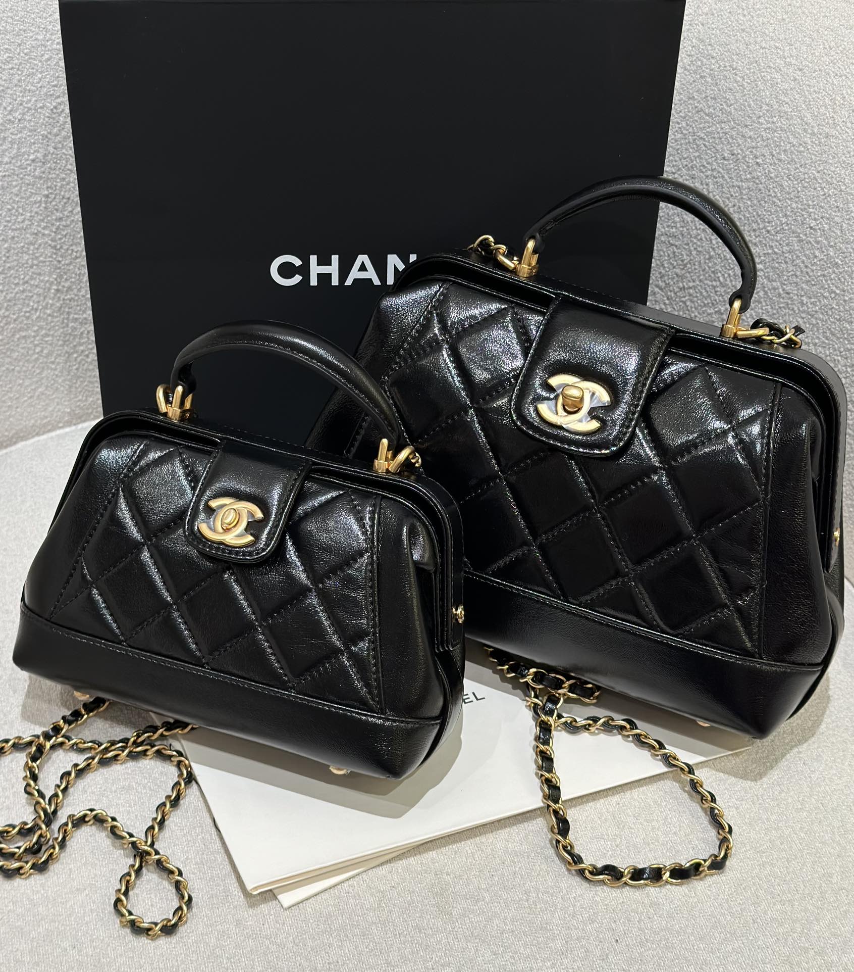 💟Comparación de tallas💟 El bolso Doctor Chanel 24A me ha llamado mucho la atención y finalmente lo compré. ¡El tamaño…