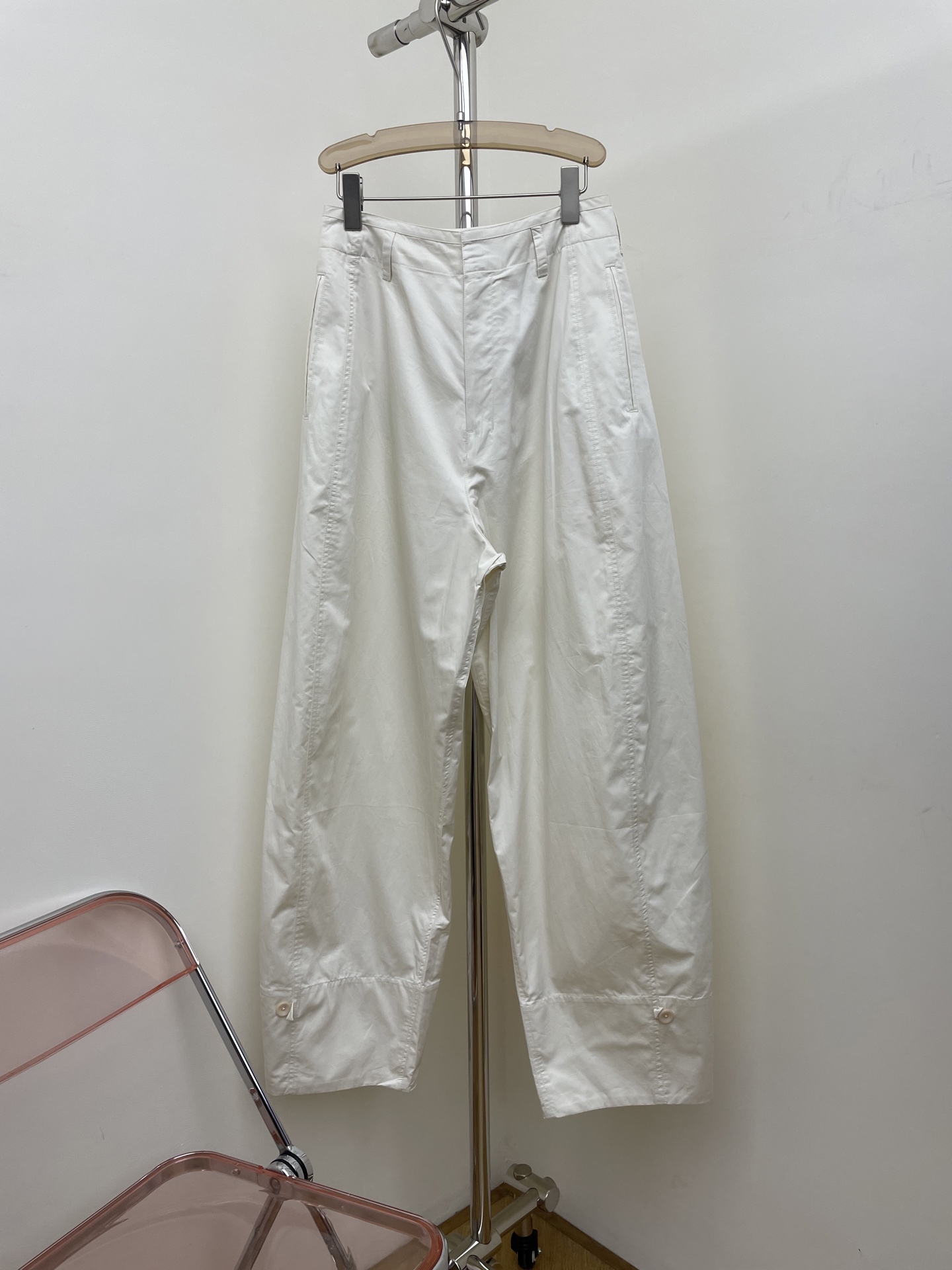 NO:471967,Lemaire cream soft silky draped scimitar trousers versatile magic pants slack and full-scale sml real photos, alexander wang19860909Lemaire 奶油色柔软丝滑垂坠弯刀裤长裤 百搭神裤 松弛感满格 sml 实拍图,,alexander wang,Women's clothing