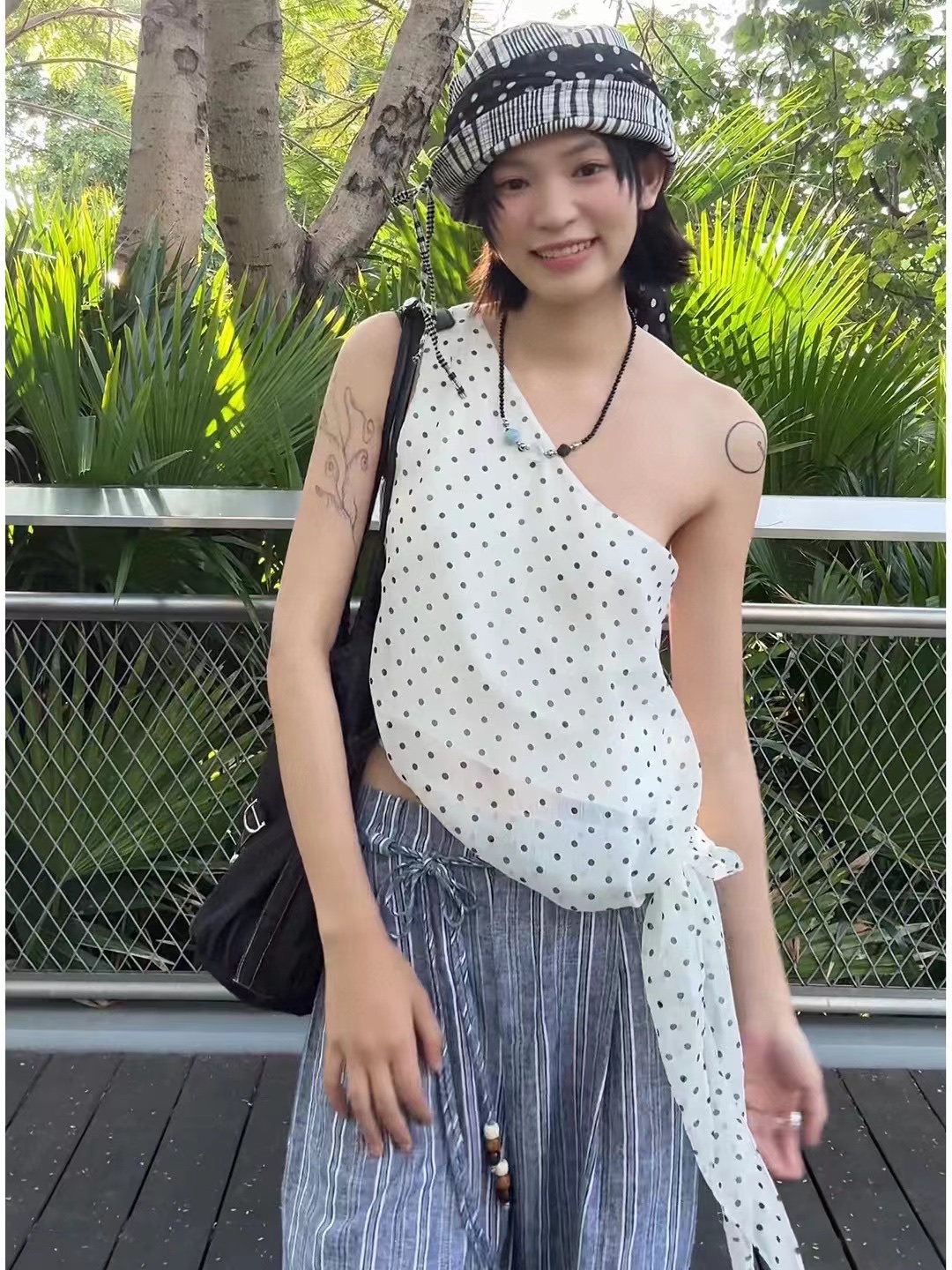 NO:464446,What a small and fresh polka dot ♀, alexander wang19860909好小清新的波点♀,,alexander wang,Women's clothing