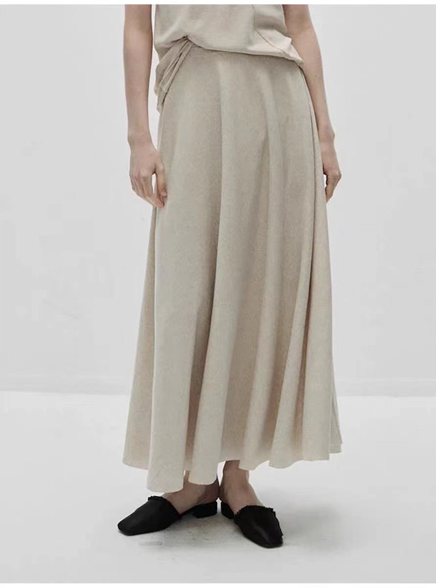 NO:460463,viktoriachan 2025 summer new elastic waist A-line elastic skirt, loose and wide shape to accommodate all kinds of figures, three colors and three codes sml p, chanel, skirts, alexander wang19860909viktoriachan 2025夏季新款松紧腰A字弹力半身裙,宽松阔形包容各类身材,三色三码 sml p,,chanel,skirts,alexander wang,Women's clothing