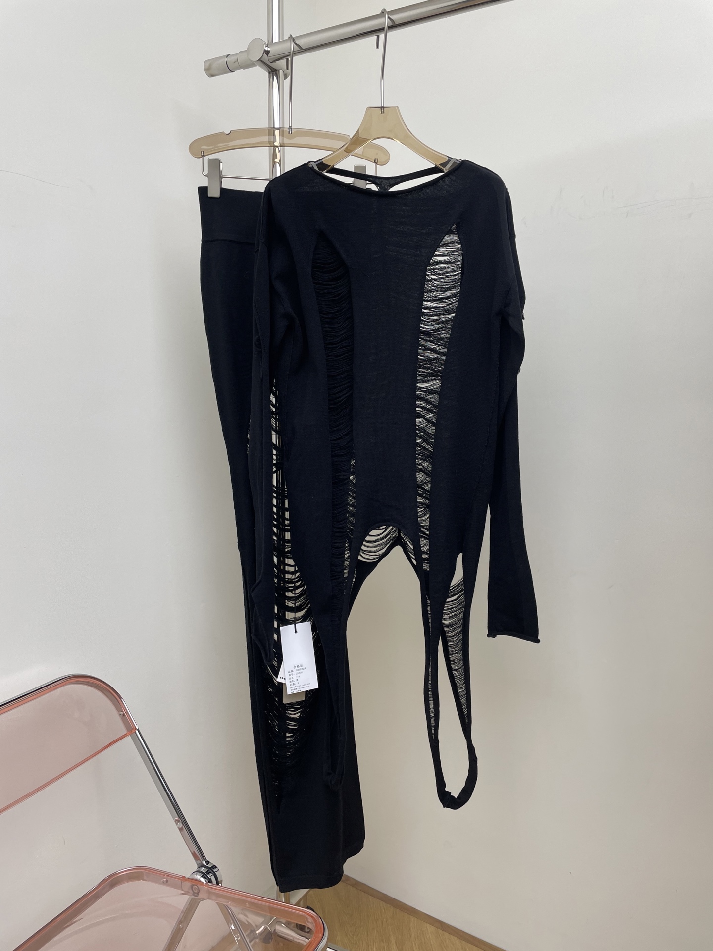 NO:492649,rick owen* new autumn and winter sweater super heavy industry, ruining the darkness, sml real photos, sweaters, alexander wang19860909rick owen* 秋冬新款毛衣 超级重工款 破坏暗黑感十足 sml 实拍图,,sweaters,alexander wang,Women's clothing