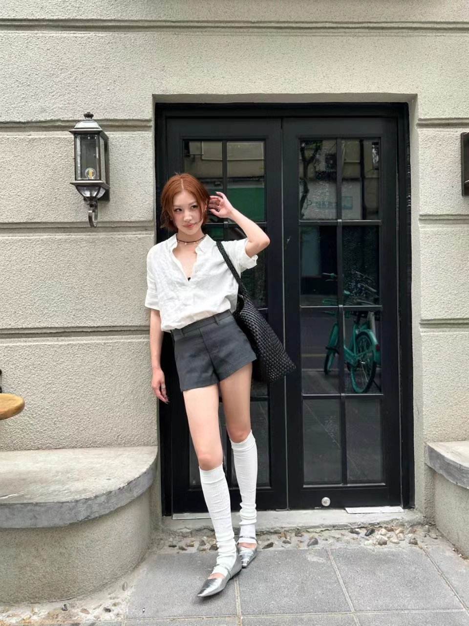 NO:499114,TS 2025 early autumn new double waist shorts, double waist hollow design, two height switching, can place the clothes into the double waist compartment, SML, shorts, alexander wang19860909TS 2025早秋新款双腰头短裤,双腰头镂空设计,两个高度切换,可将衣摆放进双腰头隔层,SML,,shorts,alexander wang,Women's clothing