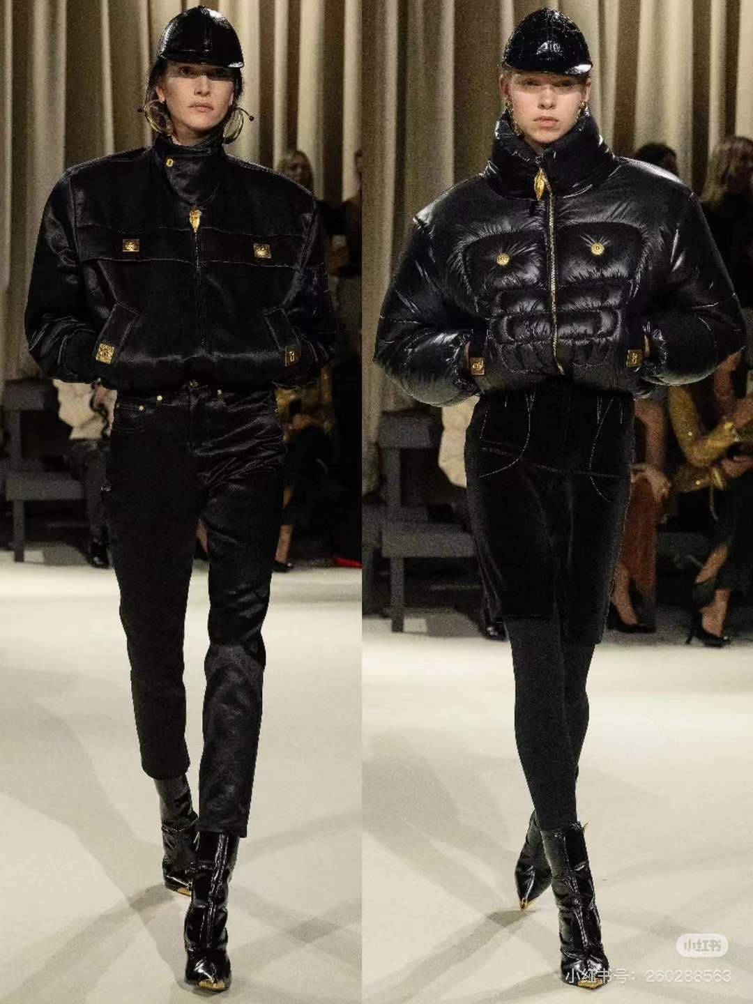 NO:549033,schiaparelli 2025 autumn and winter new special-shaped buckle decorative down jacket, stand-up collar short style, simple and atmospheric design, practical enough and never afraid of outdated, cold-proofing artifact, one color three-code SML, down jacket, alexander wang19860909schiaparelli 2025秋冬新款异形扣装饰羽绒服 立领短款版型 简洁大气的设计 足够实穿并且永远不怕过时哦 御寒神器 一色三码SML,,down jacket,alexander wang,Women's clothing