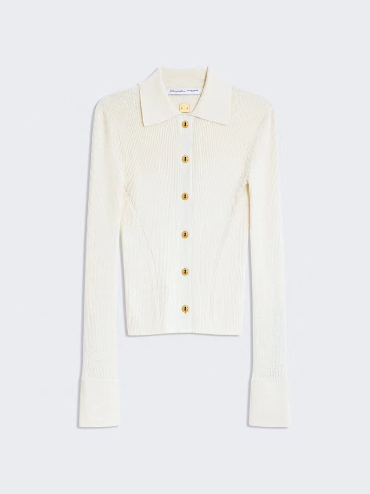 NO:550249,schiaparelli 25 autumn and winter new style special-shaped buckle decorative lapel knitted cardigan, high elastic basic version, very slim on the upper body, simple and big brand, four colors and three codes, SML, alexander wang19860909schiaparelli 25秋冬新款 异形扣装饰翻领针织开衫 高弹基础版型上身非常显瘦 简约又大牌 四色三码 SML,,alexander wang,Women's clothing
