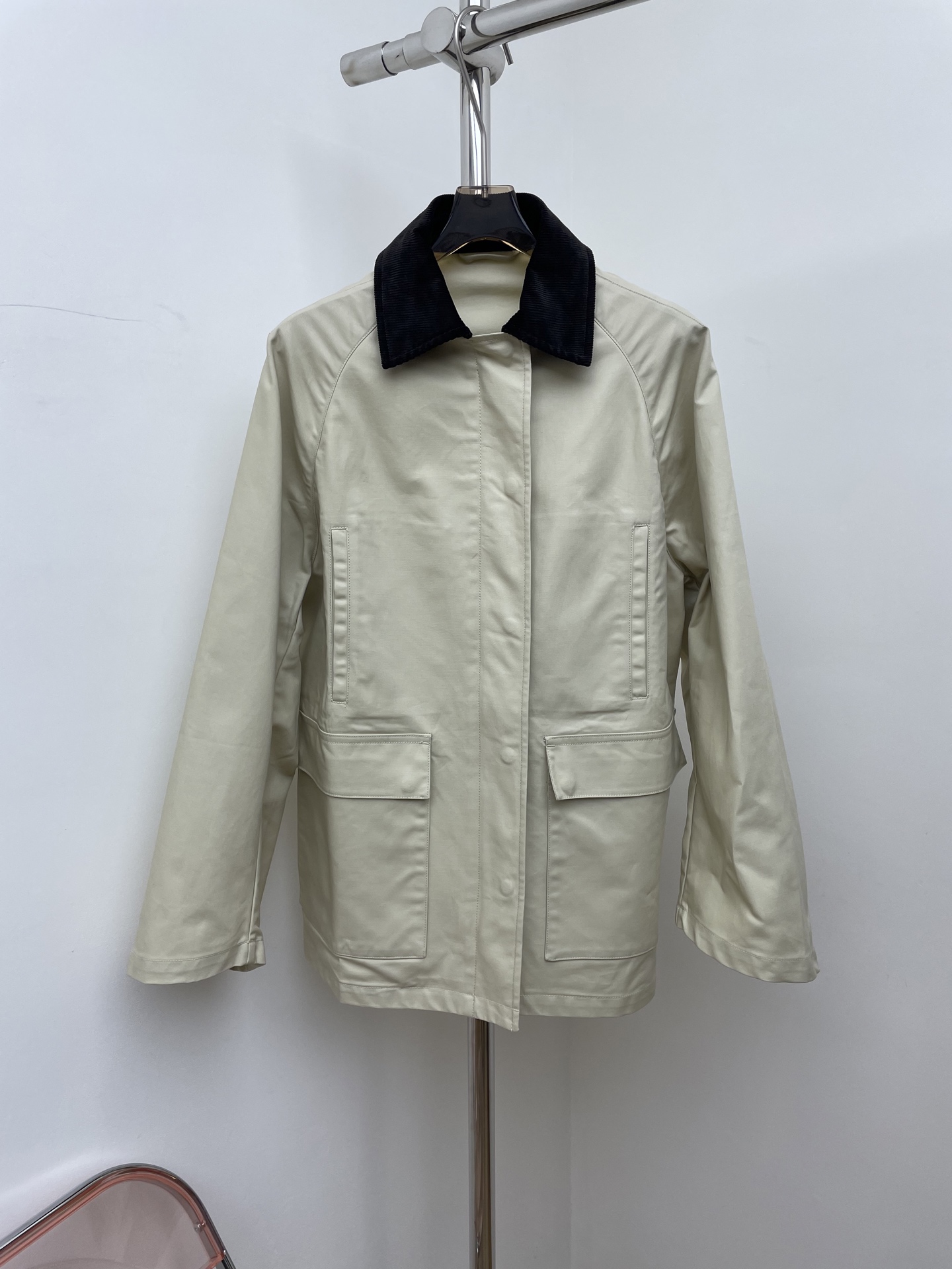 NO:576185,TOTEME 2025 autumn and winter new jacket, cotton spliced ​​corduroy collar jacket, fashionable and relaxed, easy to wear sml real photos,,jackets & coats,jackets & coats,alexander wang19860909TOTEME 2025秋冬新款外套,棉布拼接灯芯绒衣领夹克衫,时髦松弛好穿搭 sml 实拍图,,jackets & coats,jackets & coats,alexander wang,Women's clothing
