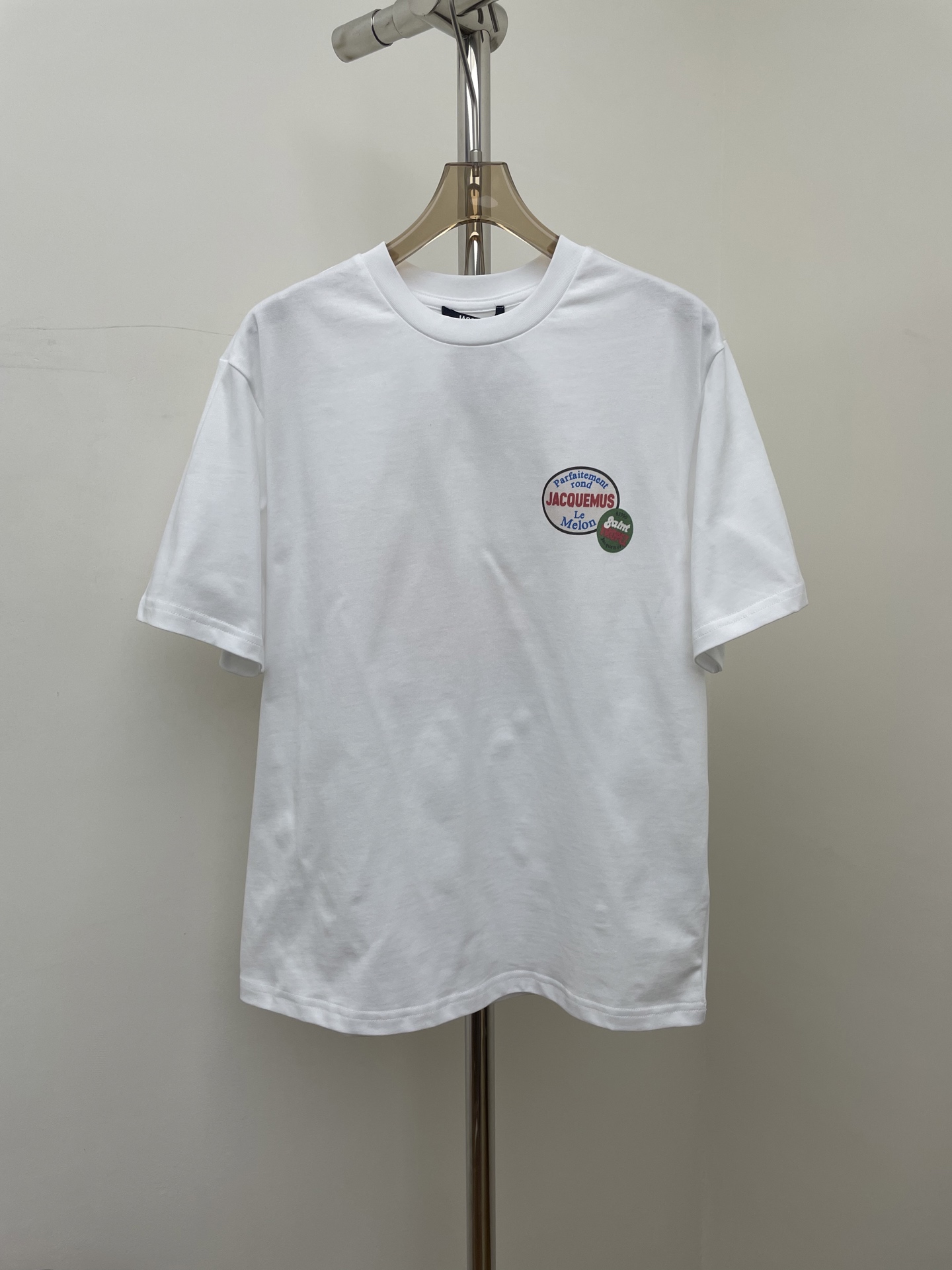 NO:695968,jacquemus 2026 early spring new T-shirt, cantaloupe print, refreshing holiday feeling, smlxl real photos, tees, t-shirt,19860909jacquemus 2026早春新款T恤 哈密瓜印花 清爽度假感 smlxl 实拍图,,tees，t-shirt,,Women's clothing
