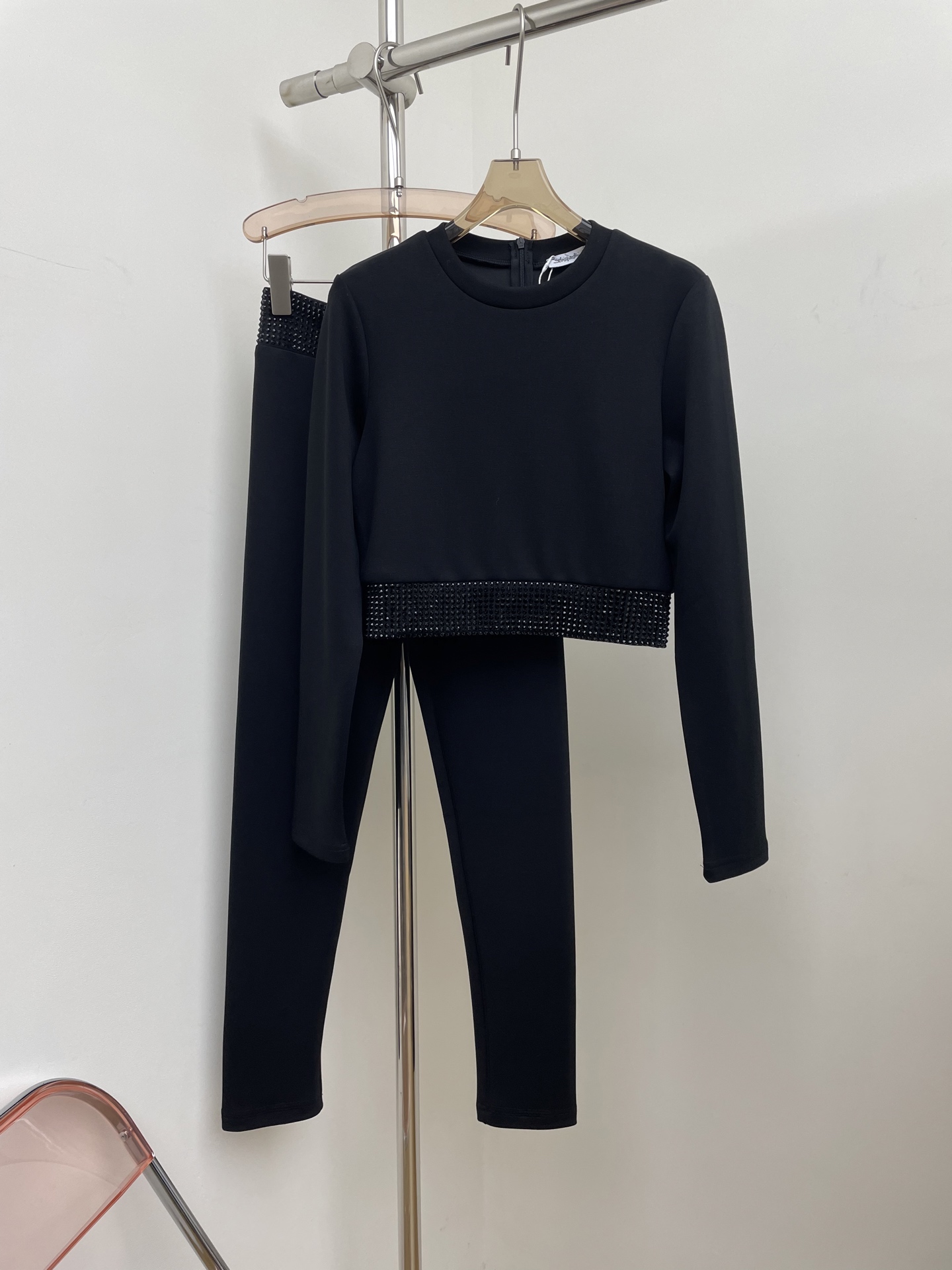 NO:697690,Schiaparelli 2026 early spring new suit, diamond-encrusted technology, super slimming sml p,,19860909schiaparelli 2026早春新款套装 镶钻工艺 超级显瘦 sml p,,,Women's clothing