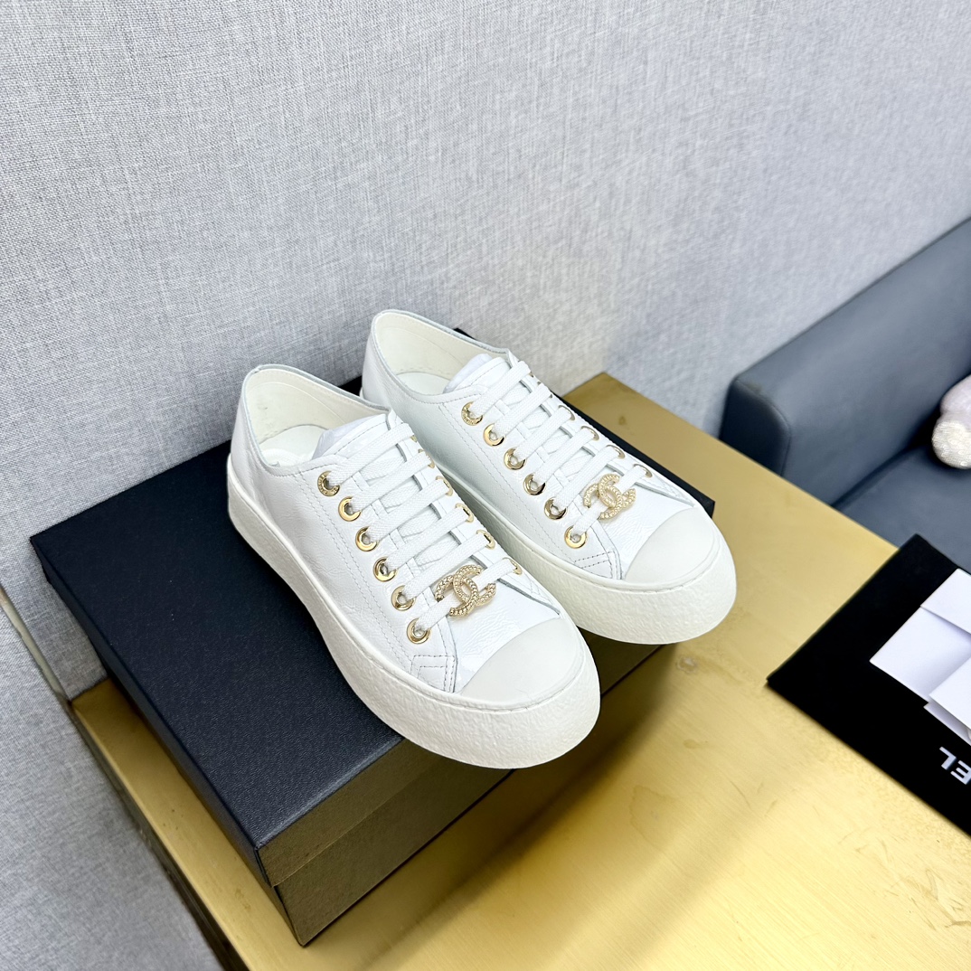 Chanel香奈儿 2024年春夏饼干鞋 クラシックデザインの多色ミックス